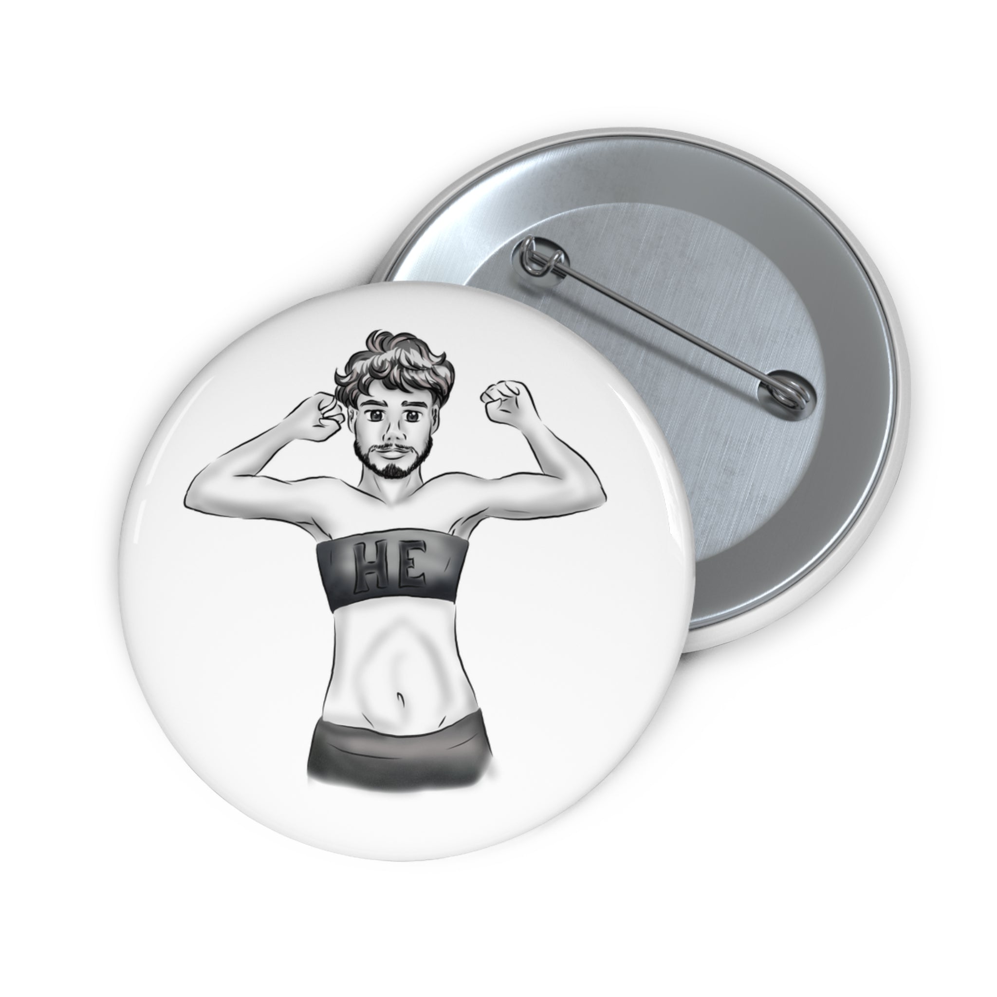VOCE LINDX Custom Pride Pin Buttons – Personalised LGBTQIA+ Activist Badge Collection