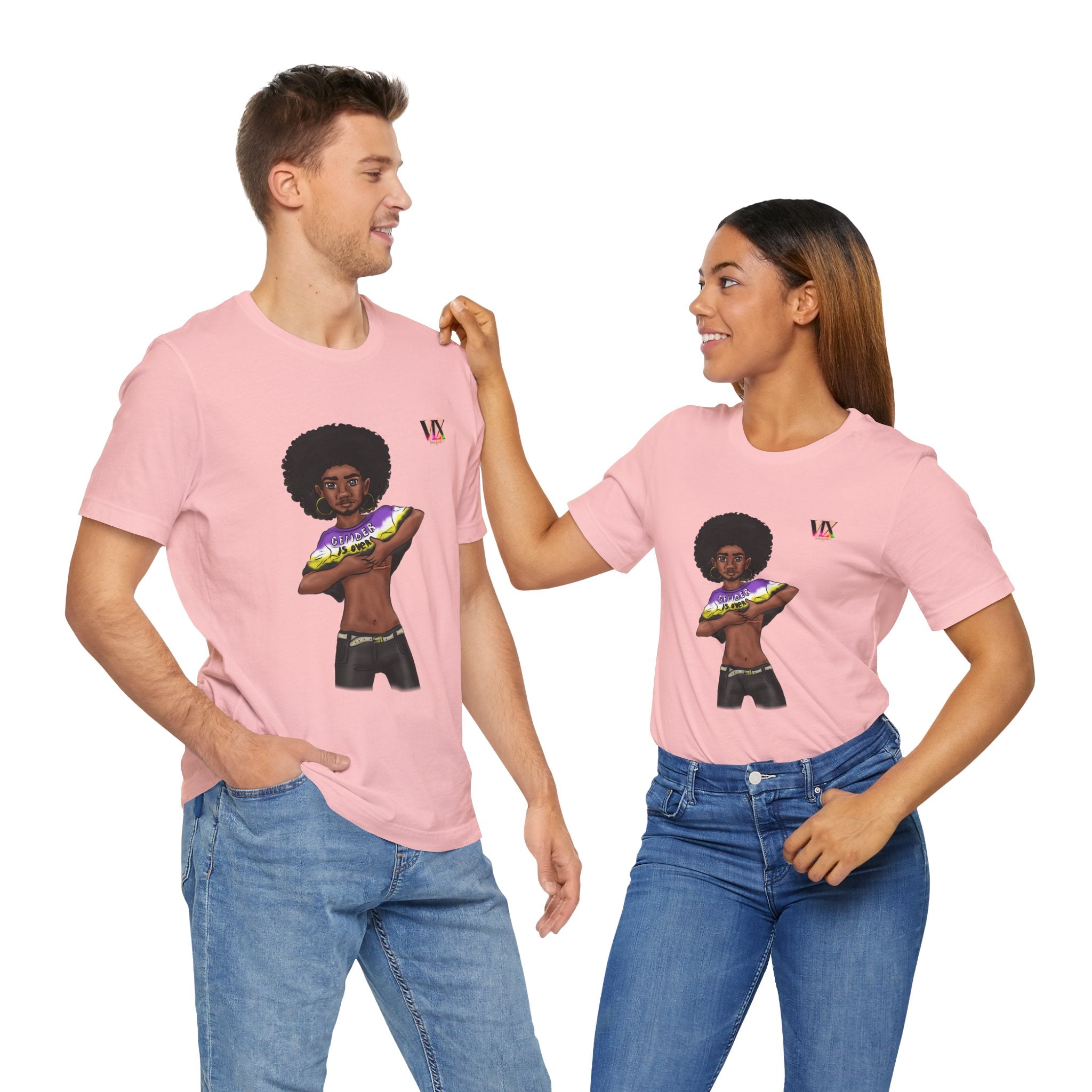 VOCE LINDX Classic Fit T‑Shirt – 100 % Airlume Cotton, Lightweight & Breathable Tee