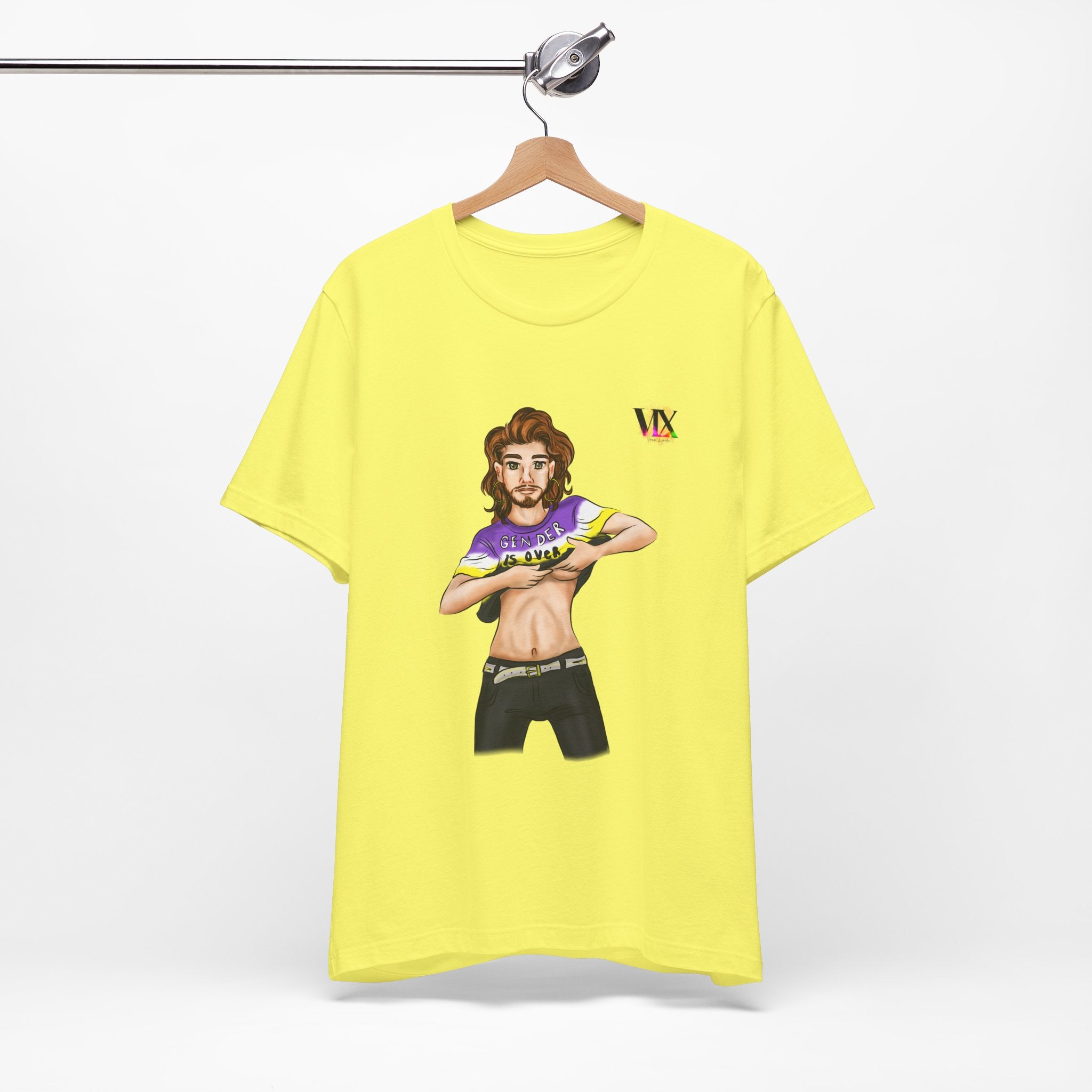 VOCE LINDX Classic Fit Cotton T‑Shirt – 100 % Airlume Combed & Ring‑Spun Cotton – Lightweight, Breathable Tee