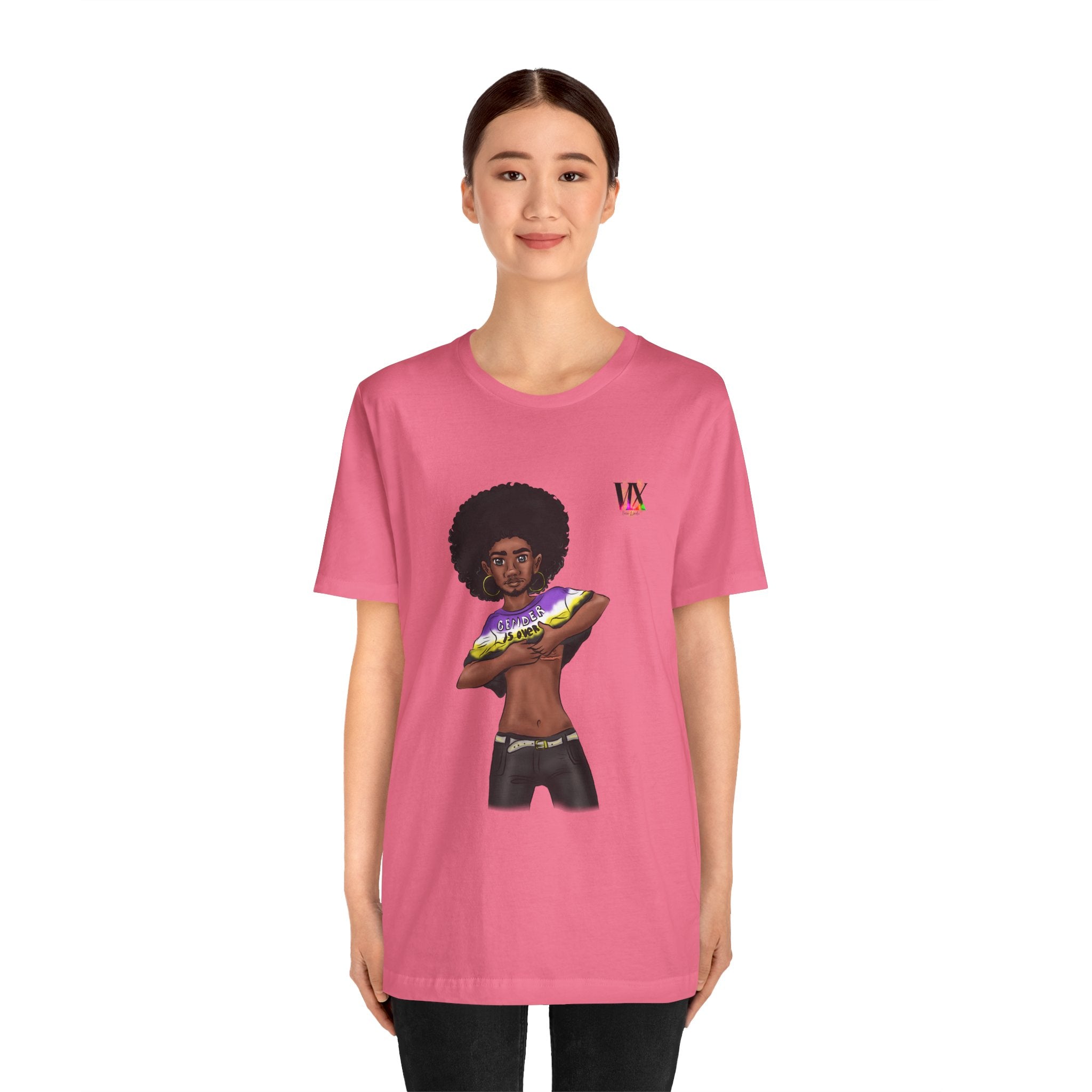 VOCE LINDX Classic Fit T‑Shirt – 100 % Airlume Cotton, Lightweight & Breathable Tee