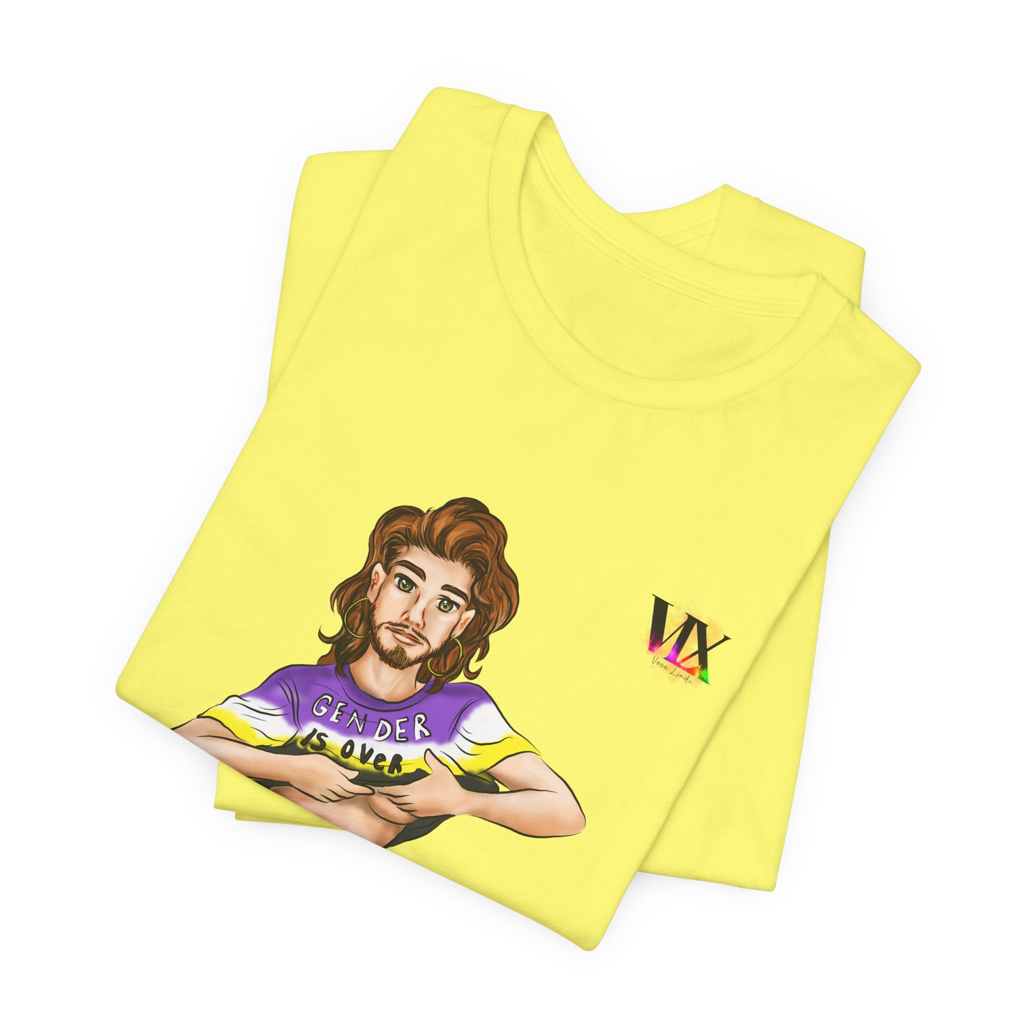 VOCE LINDX Classic Fit Cotton T‑Shirt – 100 % Airlume Combed & Ring‑Spun Cotton – Lightweight, Breathable Tee