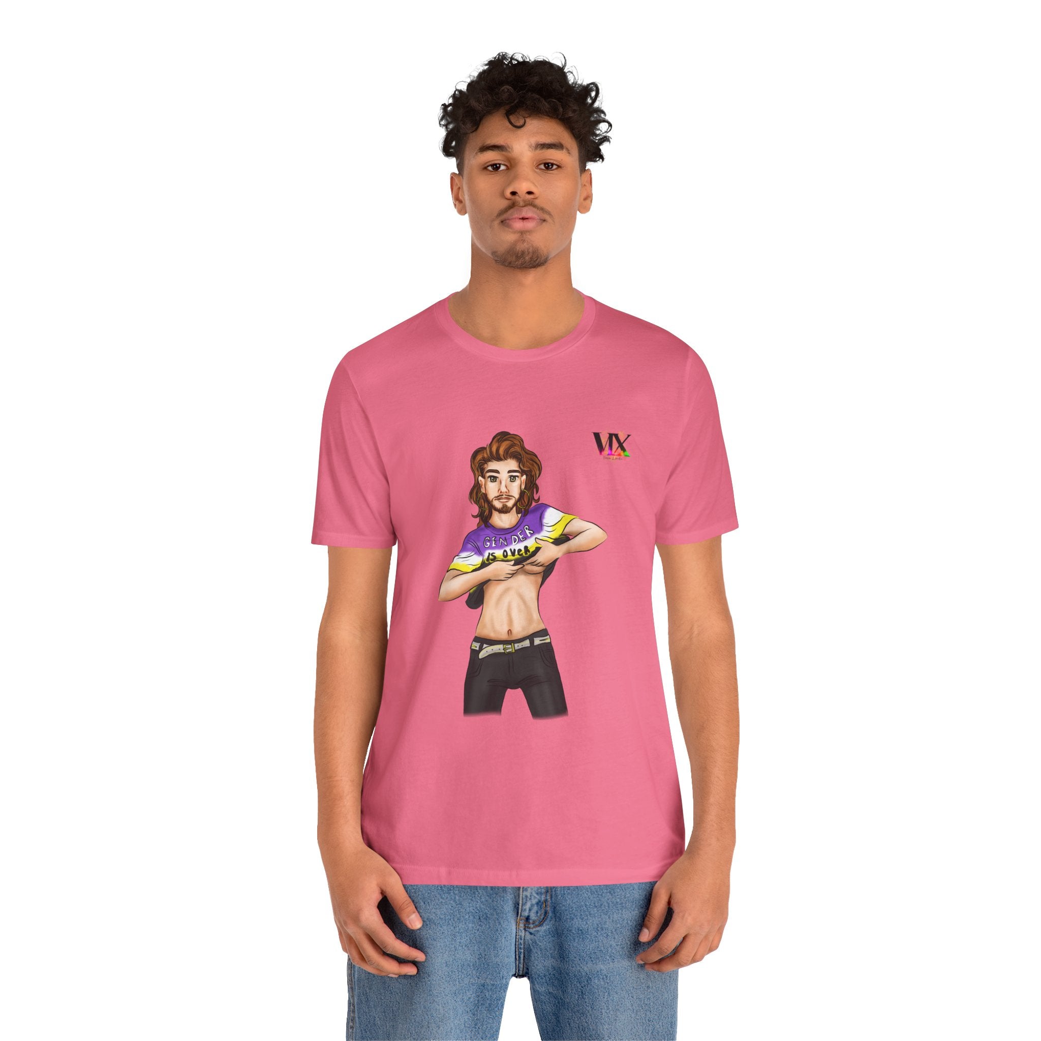 VOCE LINDX Classic Fit Cotton T‑Shirt – 100 % Airlume Combed & Ring‑Spun Cotton – Lightweight, Breathable Tee