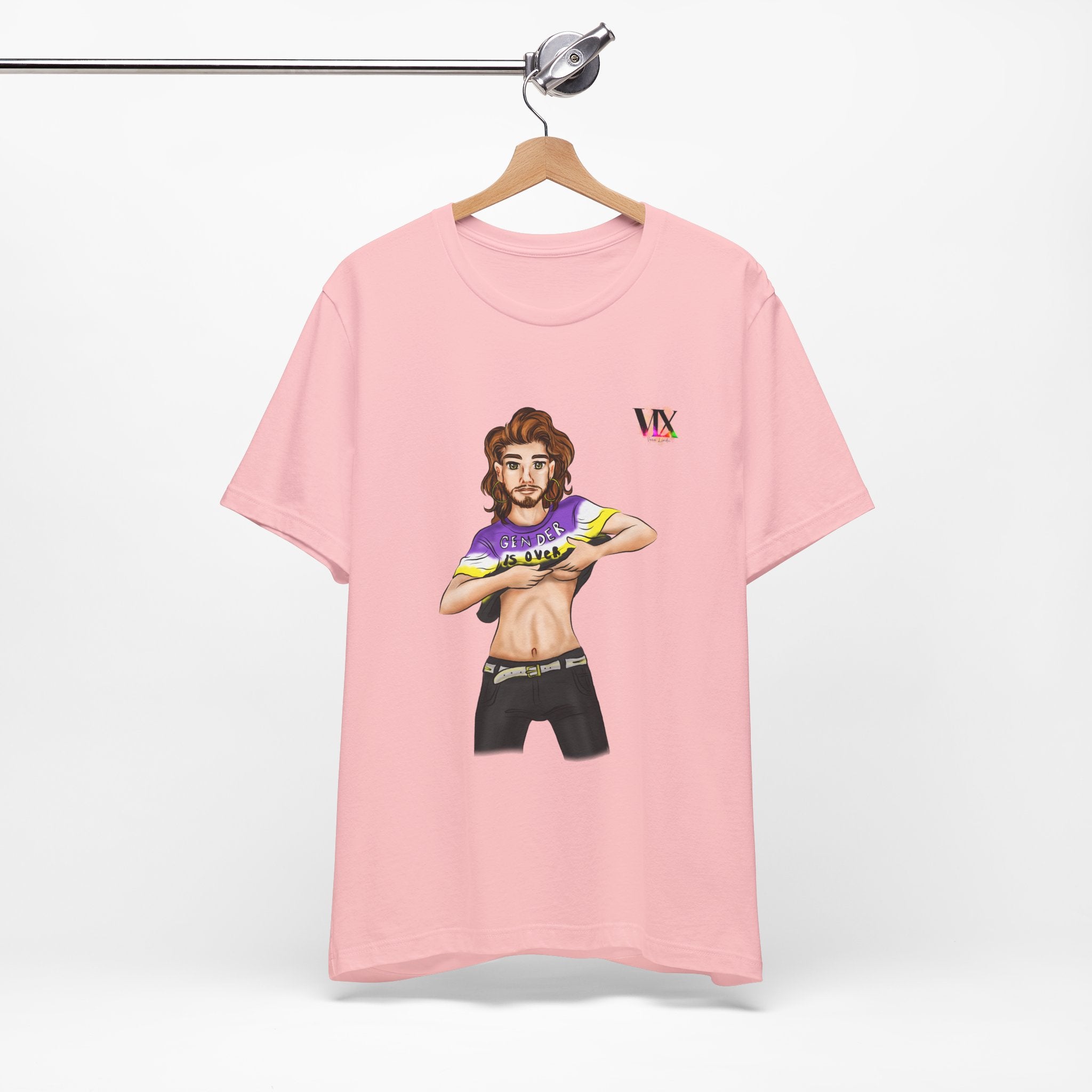 VOCE LINDX Classic Fit Cotton T‑Shirt – 100 % Airlume Combed & Ring‑Spun Cotton – Lightweight, Breathable Tee