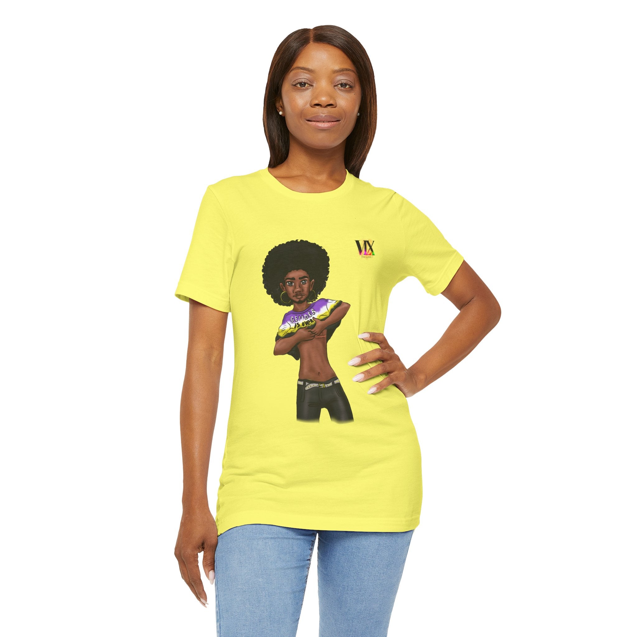 VOCE LINDX Classic Fit T‑Shirt – 100 % Airlume Cotton, Lightweight & Breathable Tee