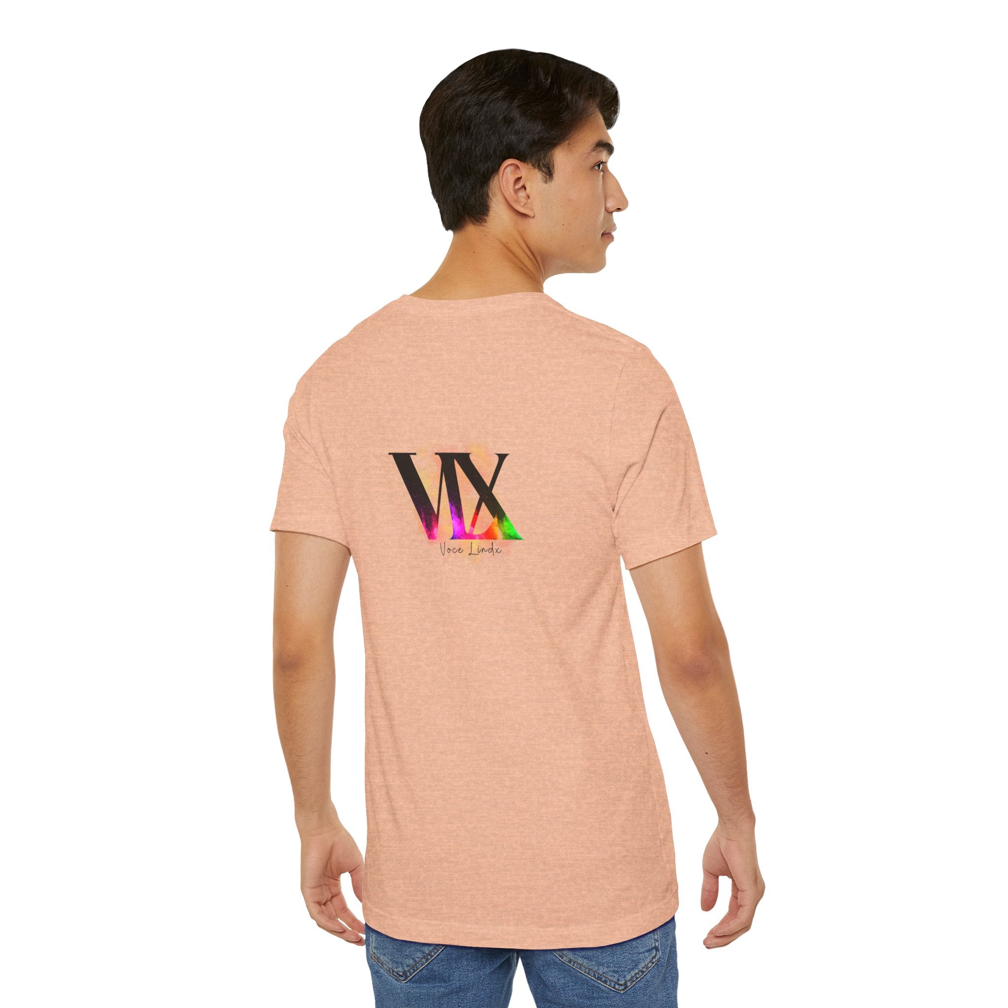 VOCE LINDX Classic Fit T‑Shirt – 100 % Airlume Cotton, Lightweight & Breathable Tee