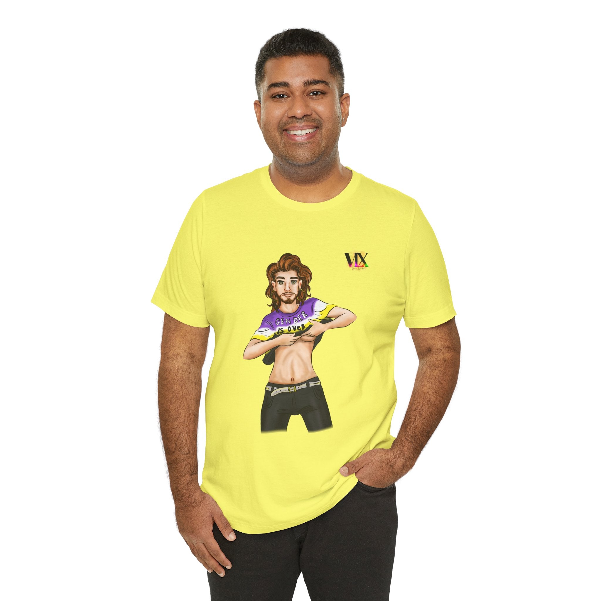 VOCE LINDX Classic Fit Cotton T‑Shirt – 100 % Airlume Combed & Ring‑Spun Cotton – Lightweight, Breathable Tee