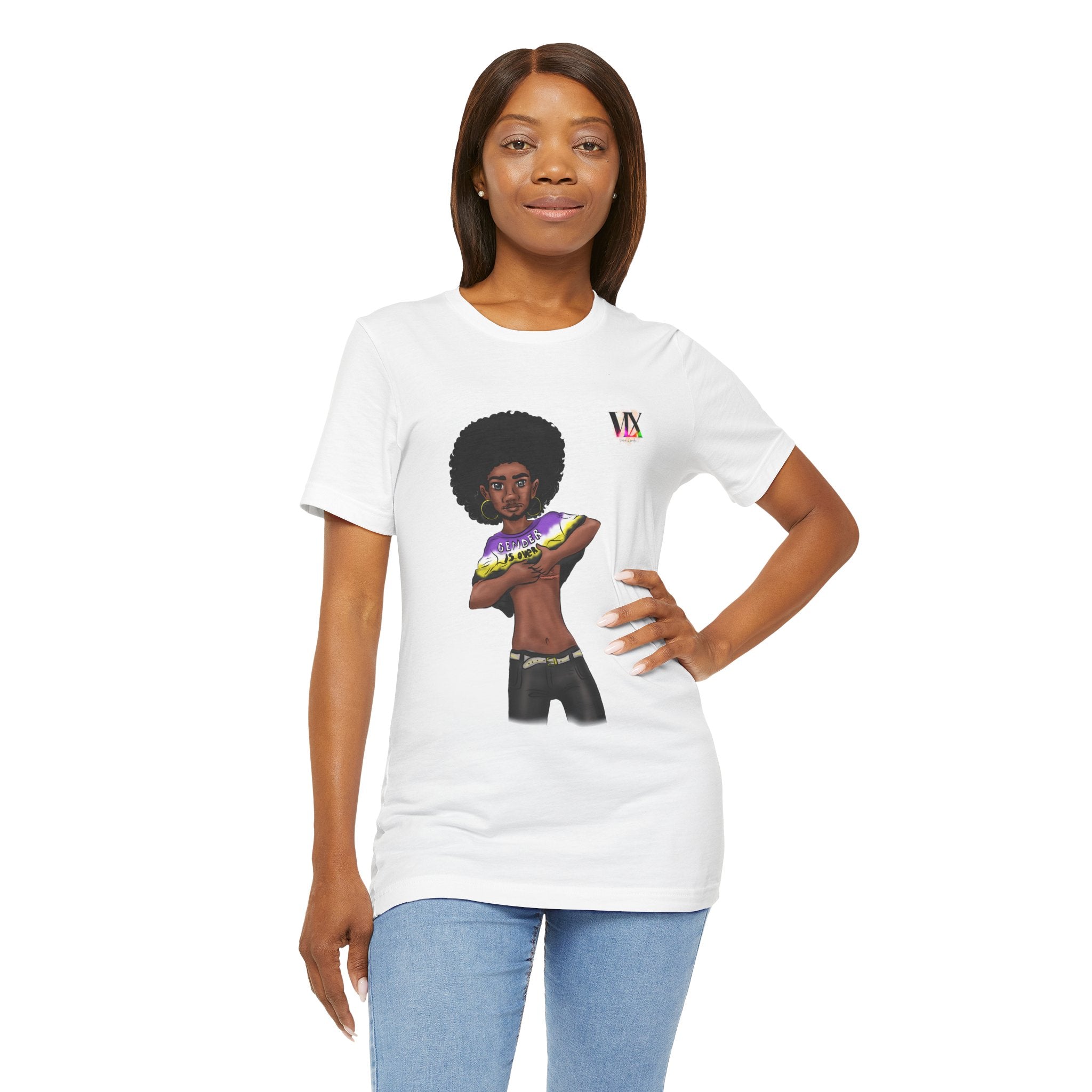 VOCE LINDX Classic Fit T‑Shirt – 100 % Airlume Cotton, Lightweight & Breathable Tee