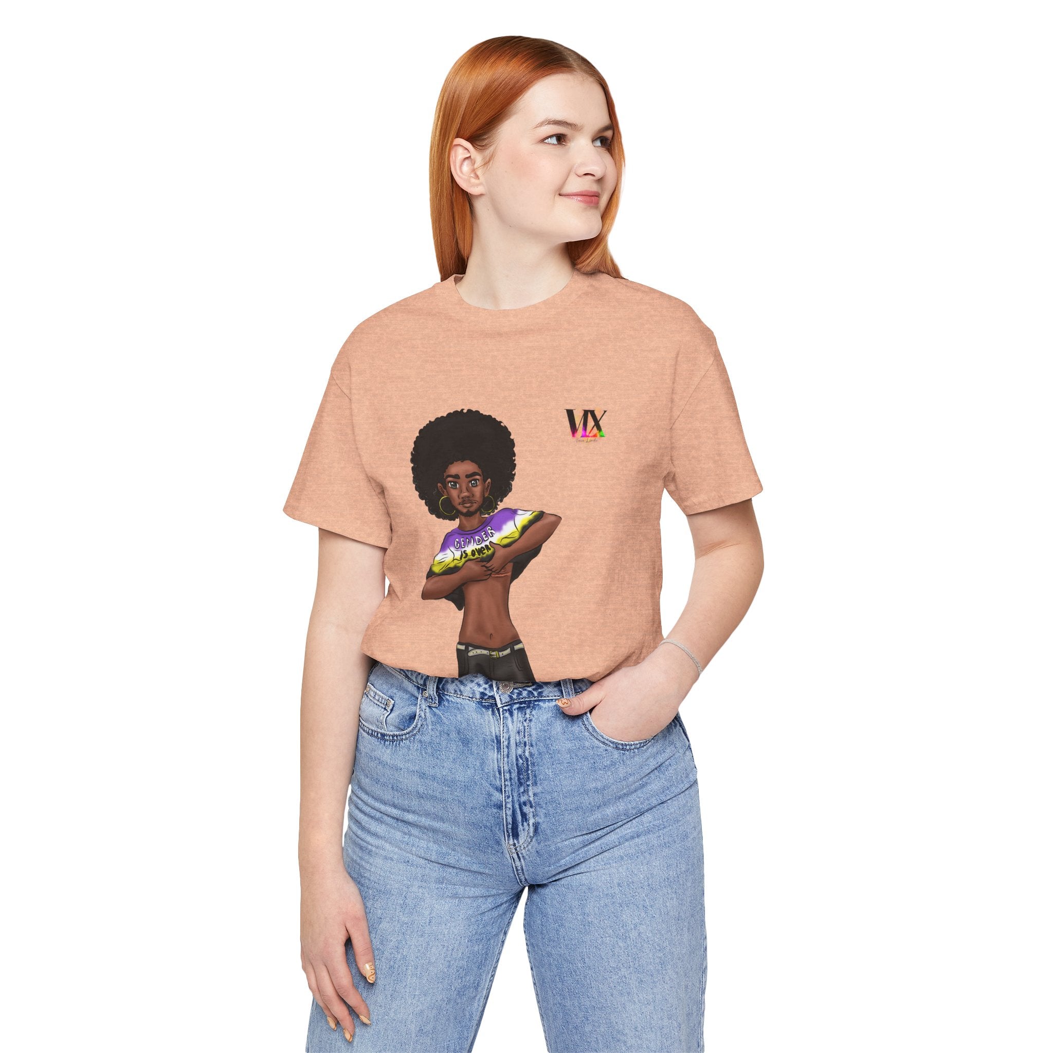 VOCE LINDX Classic Fit T‑Shirt – 100 % Airlume Cotton, Lightweight & Breathable Tee