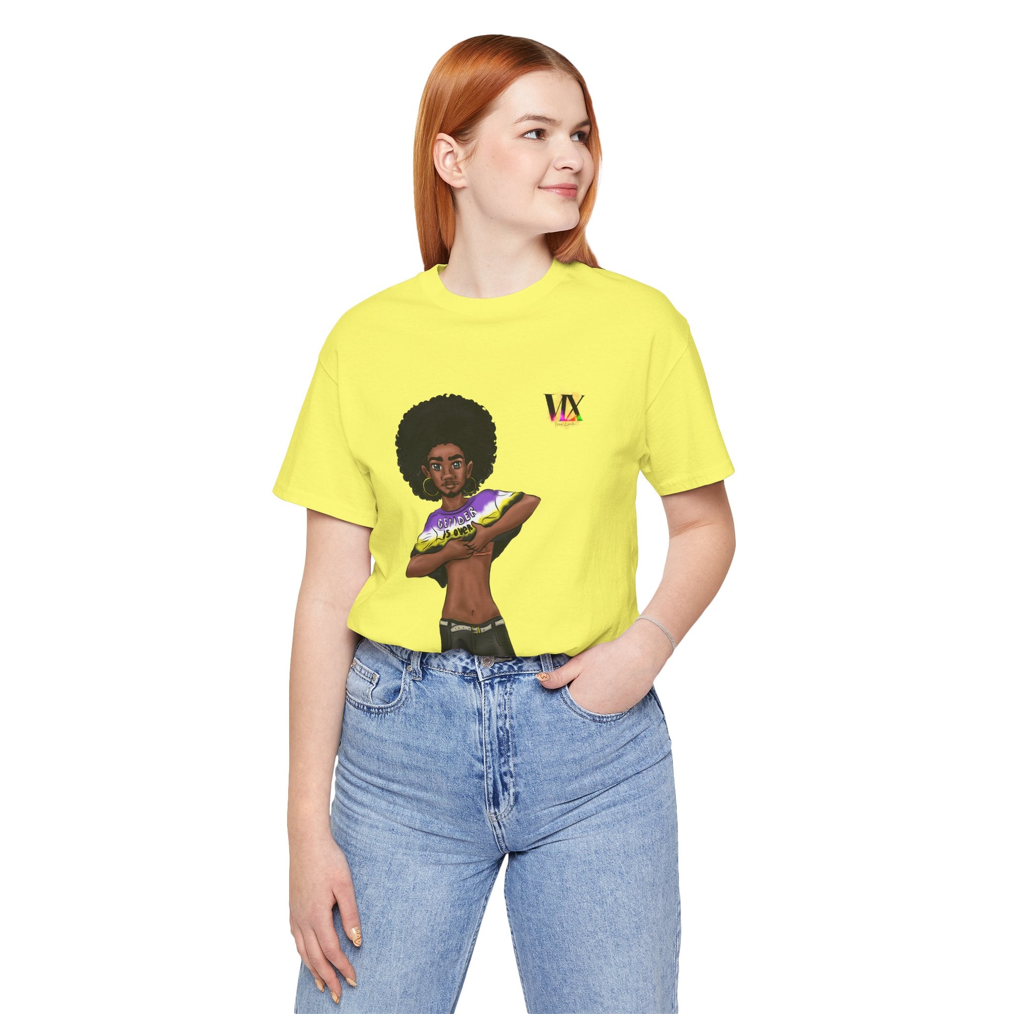 VOCE LINDX Classic Fit T‑Shirt – 100 % Airlume Cotton, Lightweight & Breathable Tee