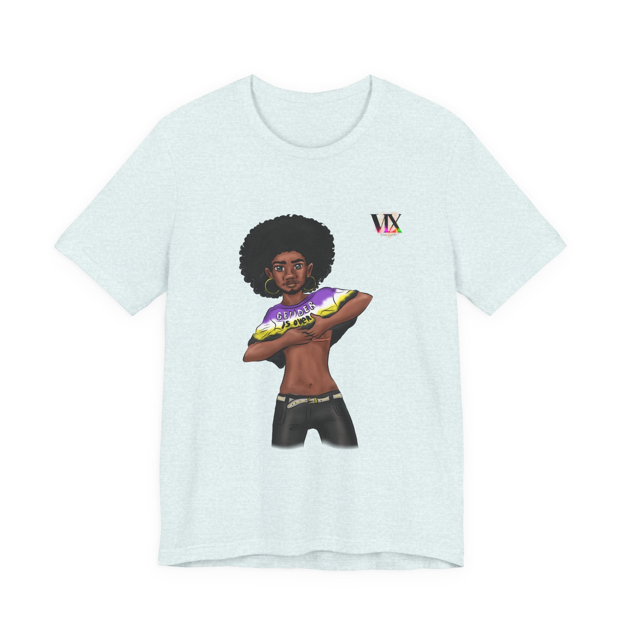 VOCE LINDX Classic Fit T‑Shirt – 100 % Airlume Cotton, Lightweight & Breathable Tee