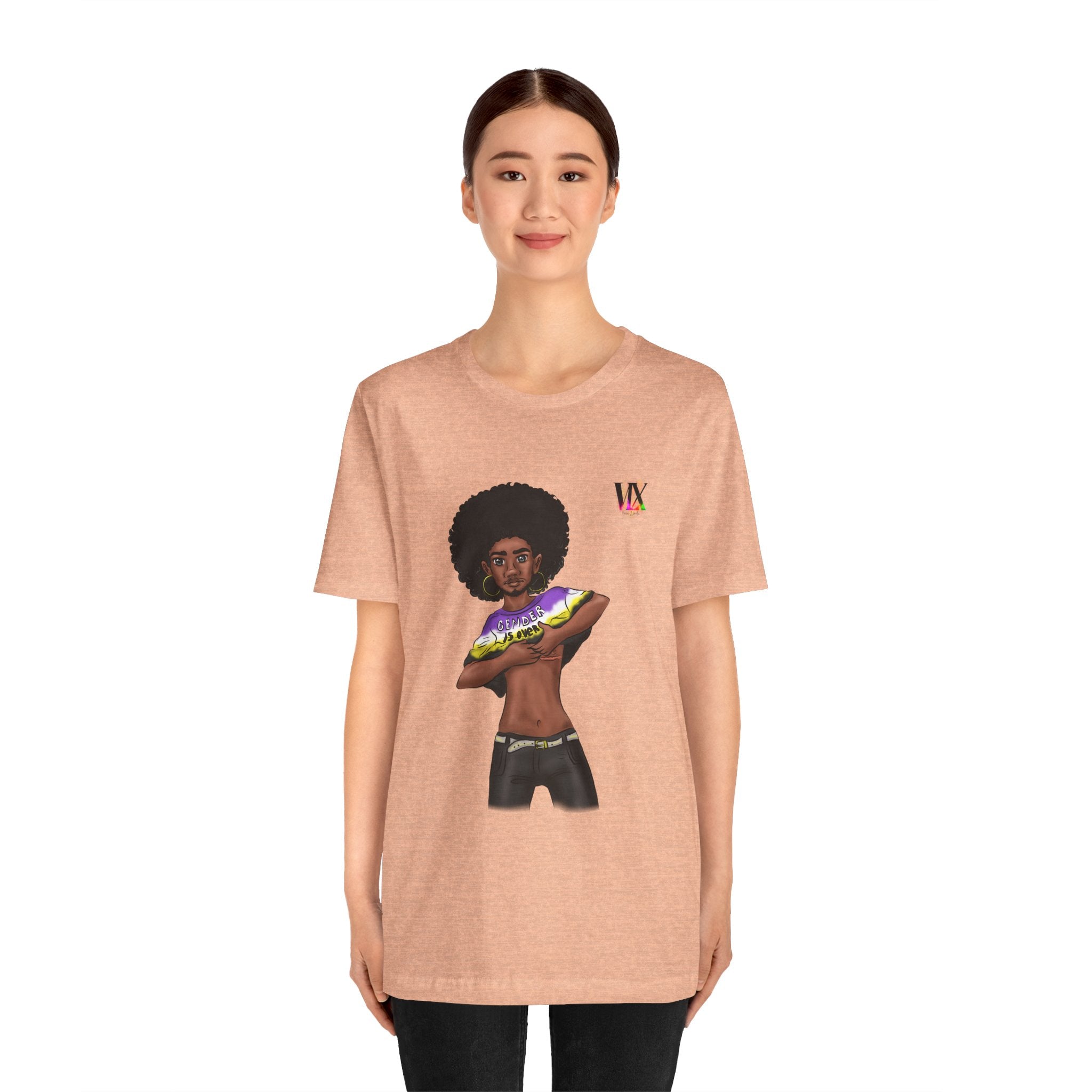 VOCE LINDX Classic Fit T‑Shirt – 100 % Airlume Cotton, Lightweight & Breathable Tee