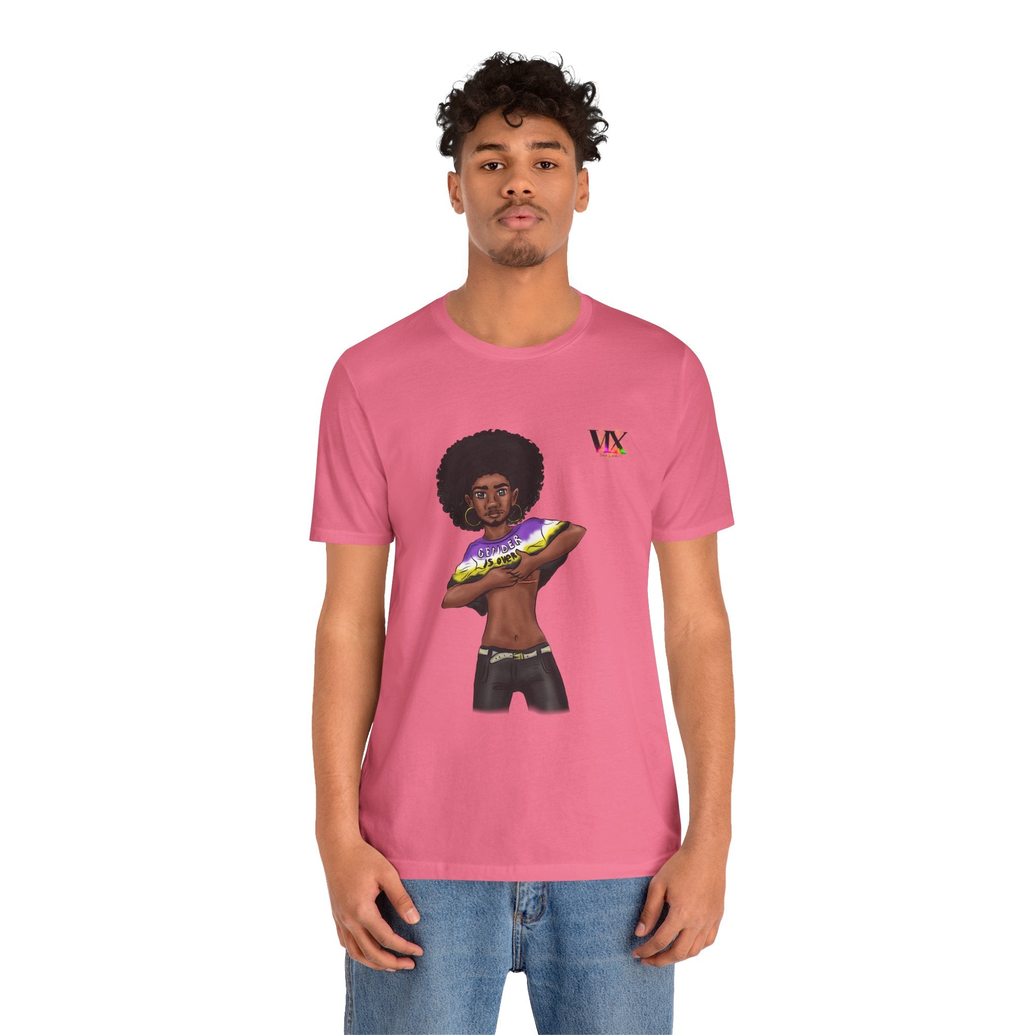 VOCE LINDX Classic Fit T‑Shirt – 100 % Airlume Cotton, Lightweight & Breathable Tee