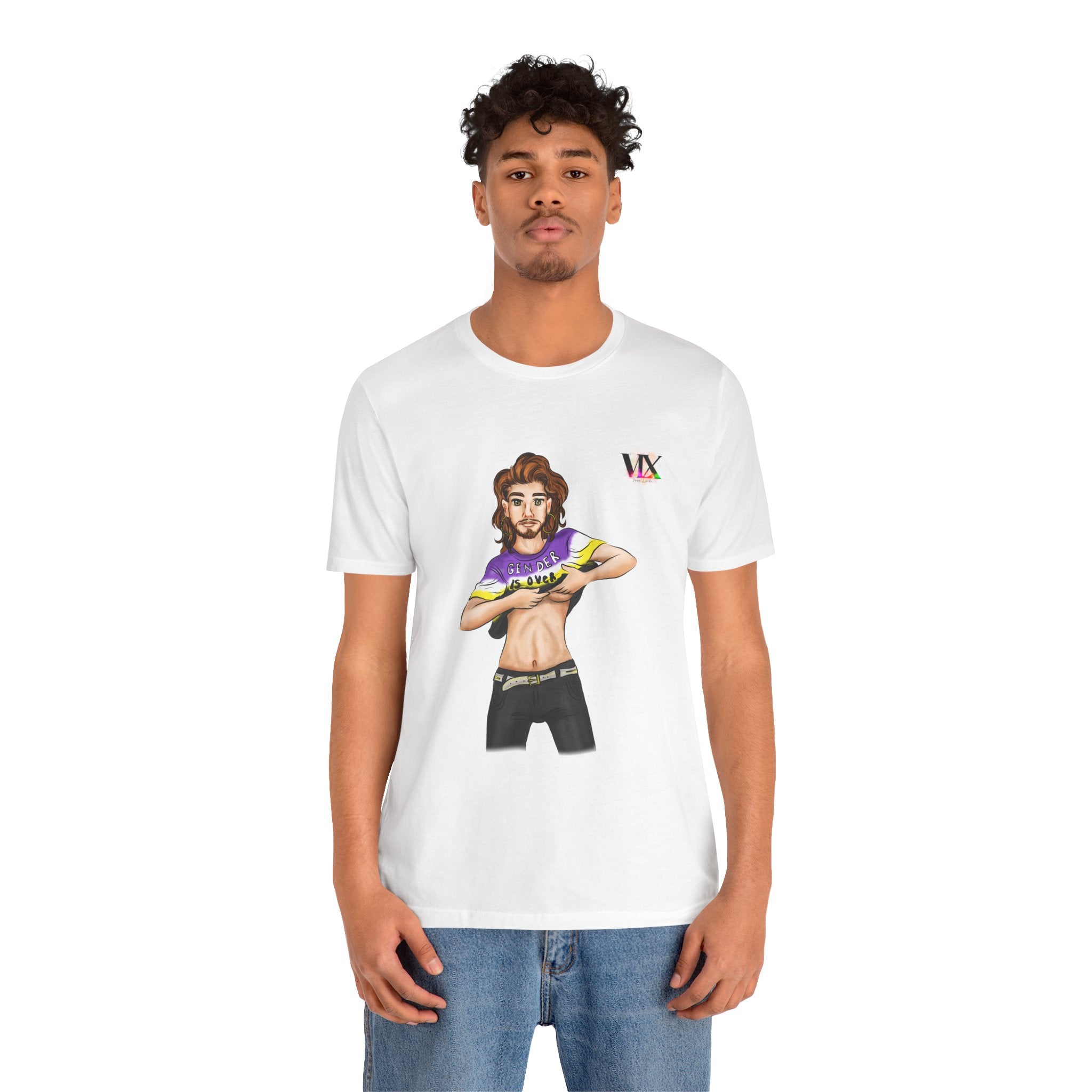 VOCE LINDX Classic Fit Cotton T‑Shirt – 100 % Airlume Combed & Ring‑Spun Cotton – Lightweight, Breathable Tee