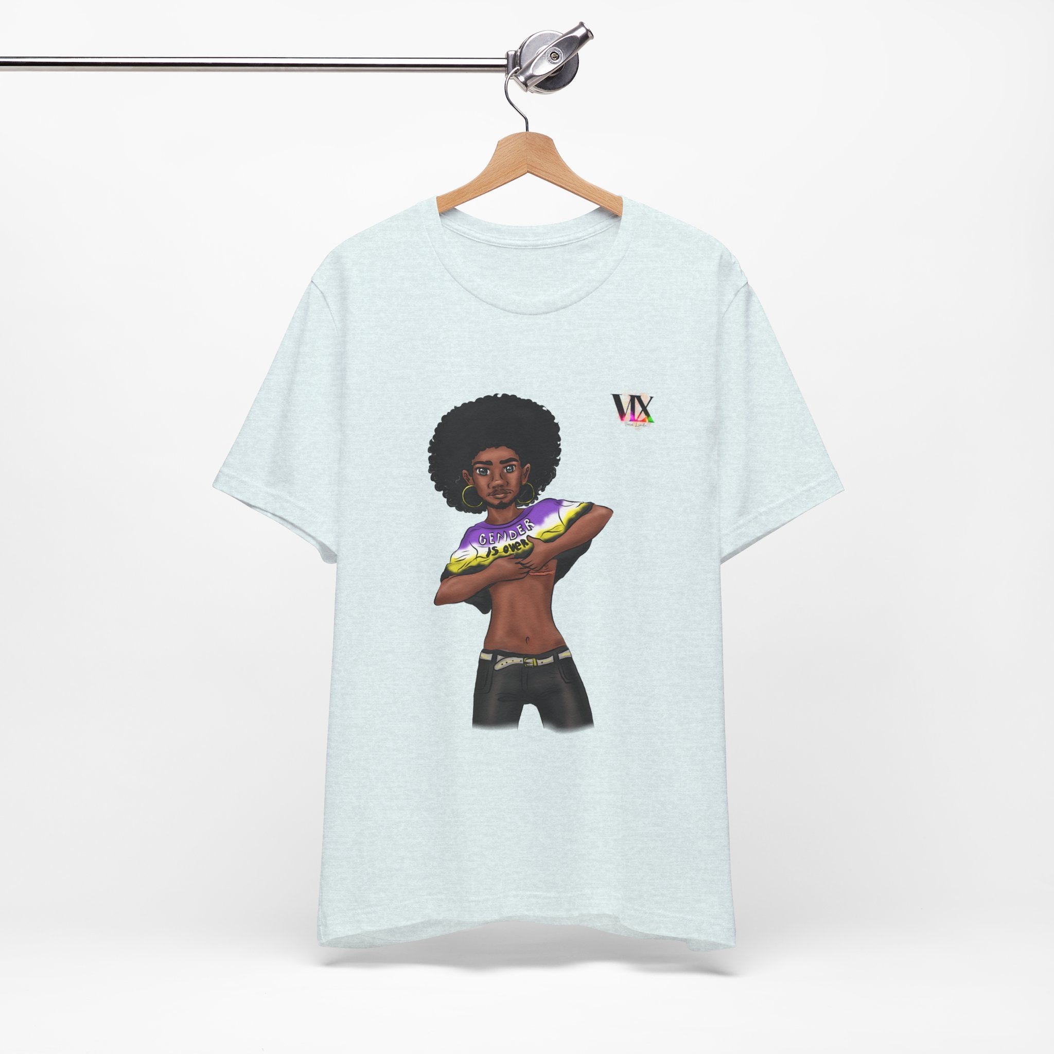 VOCE LINDX Classic Fit T‑Shirt – 100 % Airlume Cotton, Lightweight & Breathable Tee