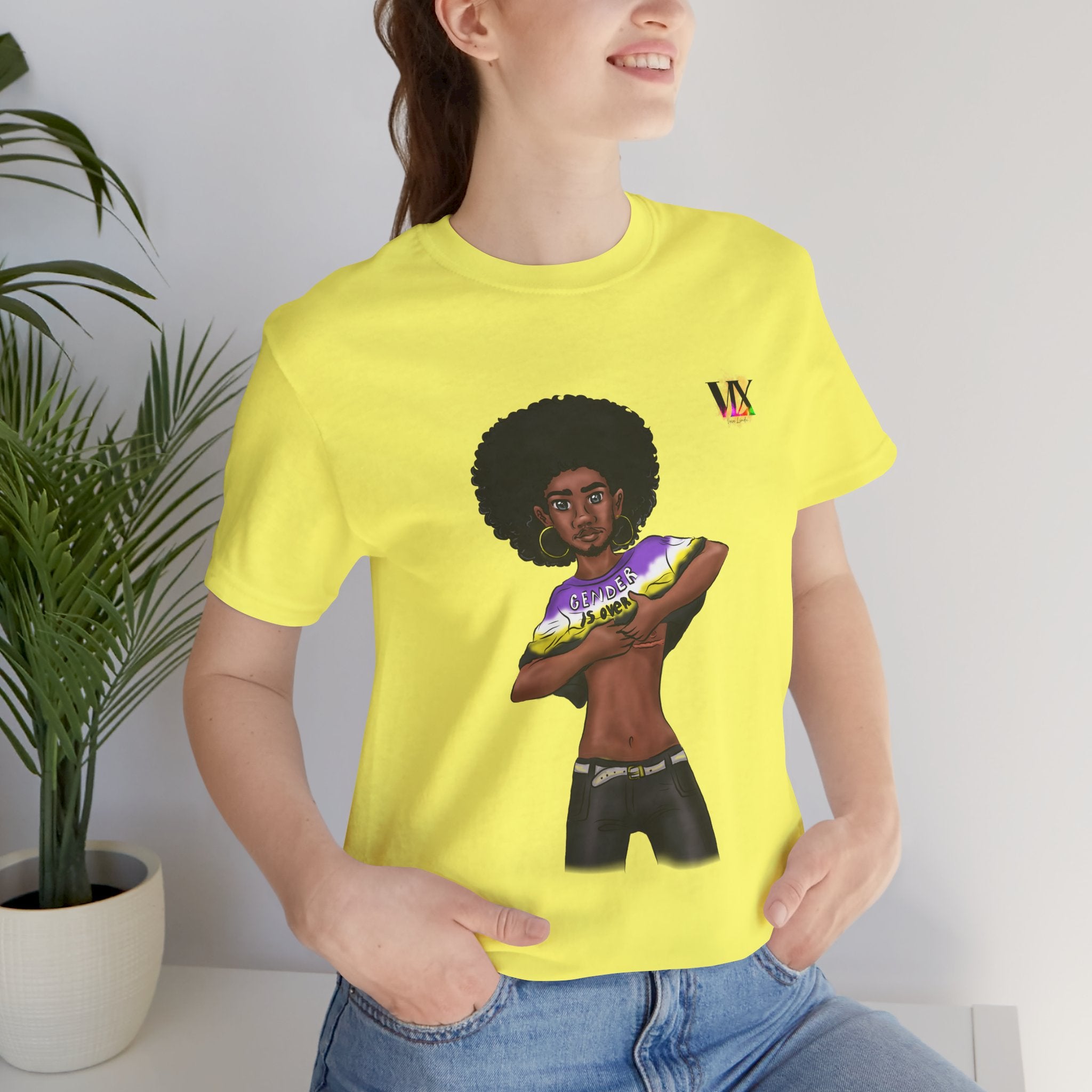 VOCE LINDX Classic Fit T‑Shirt – 100 % Airlume Cotton, Lightweight & Breathable Tee