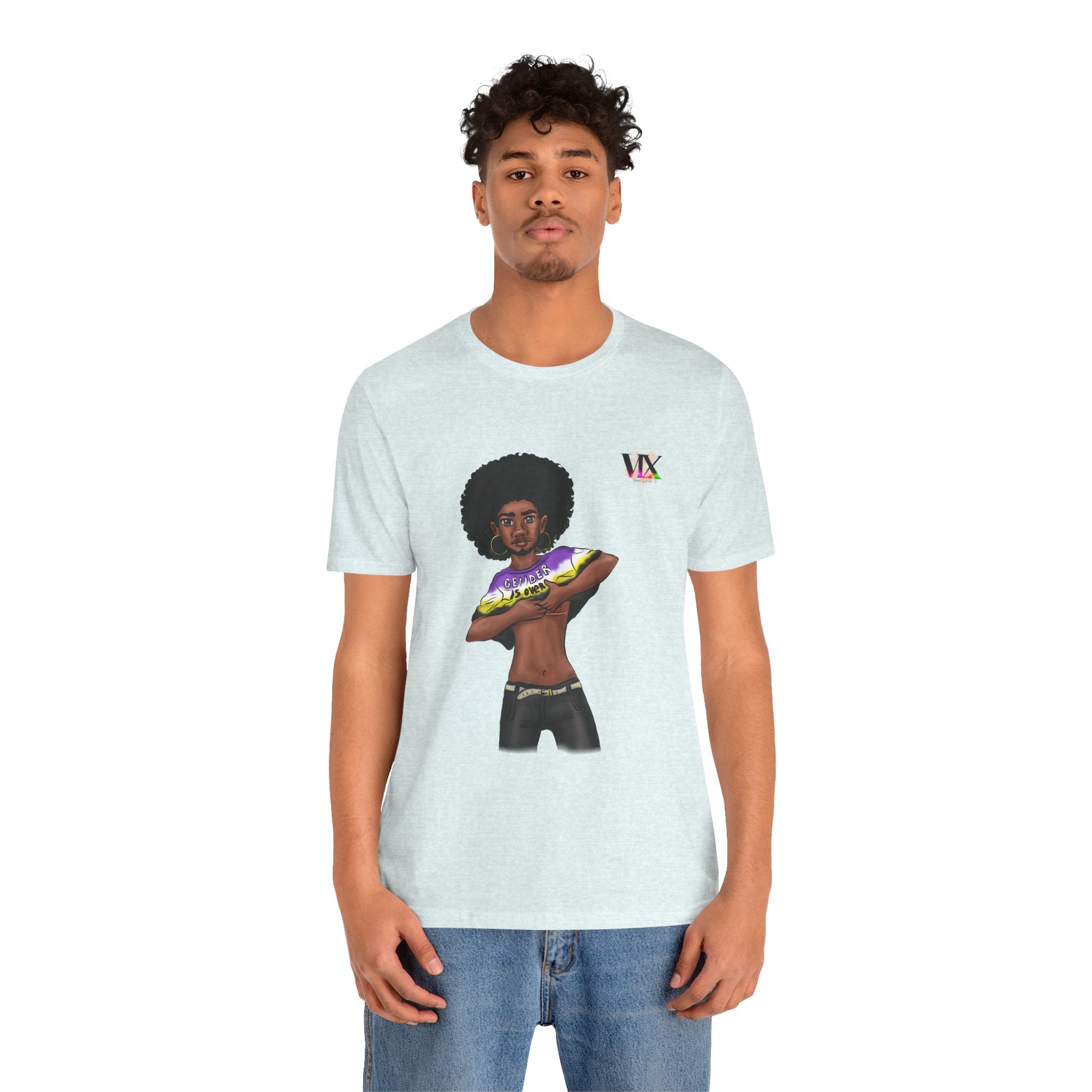 VOCE LINDX Classic Fit T‑Shirt – 100 % Airlume Cotton, Lightweight & Breathable Tee