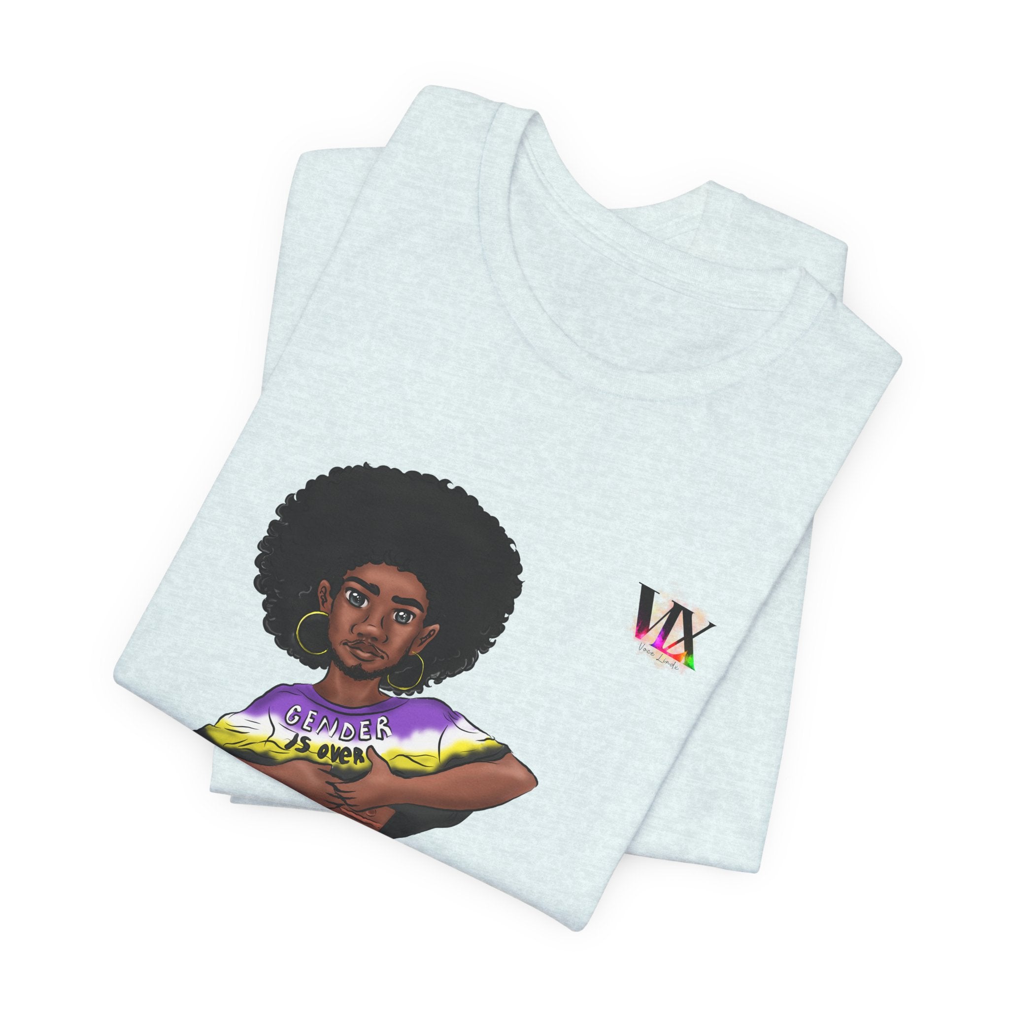 VOCE LINDX Classic Fit T‑Shirt – 100 % Airlume Cotton, Lightweight & Breathable Tee