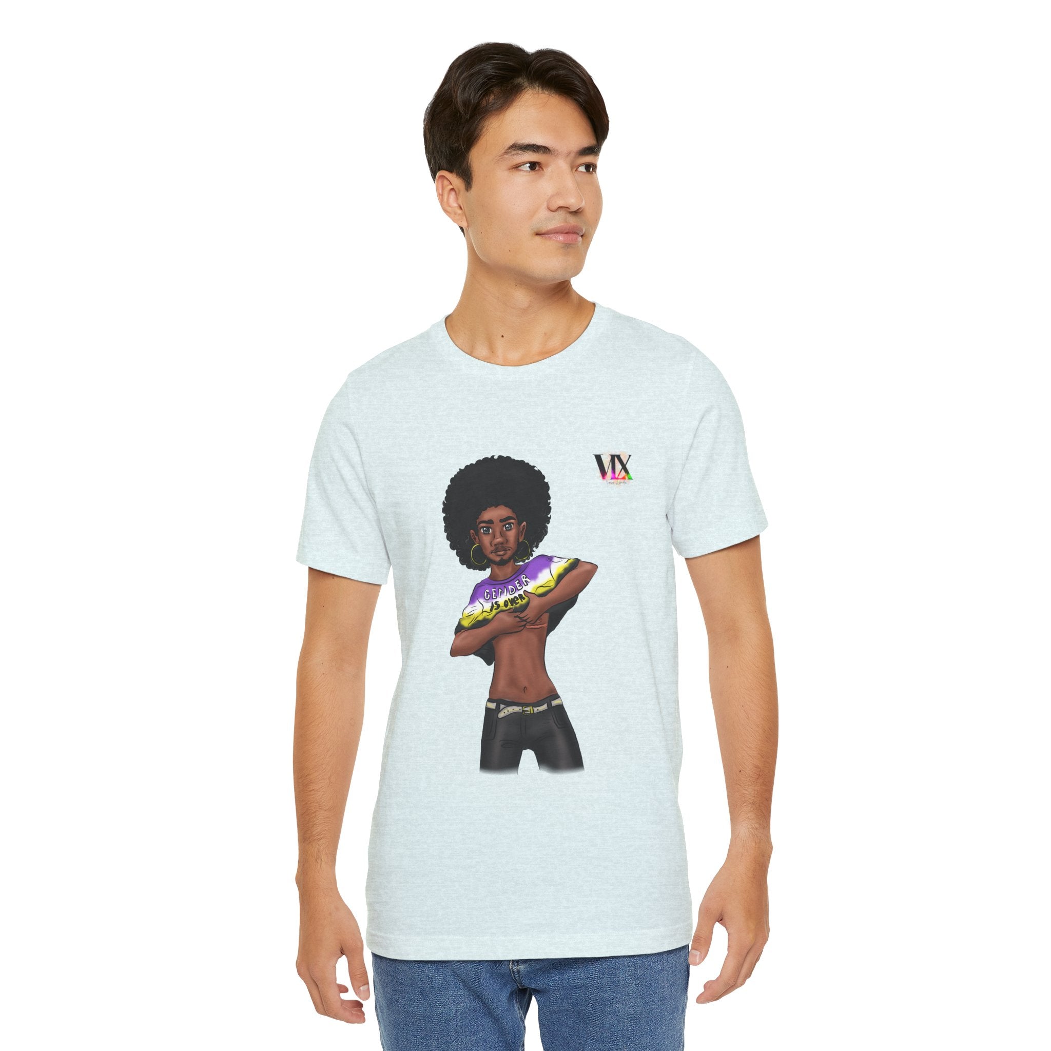 VOCE LINDX Classic Fit T‑Shirt – 100 % Airlume Cotton, Lightweight & Breathable Tee