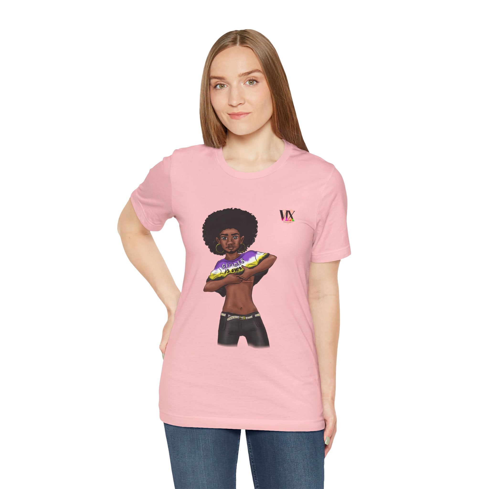 VOCE LINDX Classic Fit T‑Shirt – 100 % Airlume Cotton, Lightweight & Breathable Tee