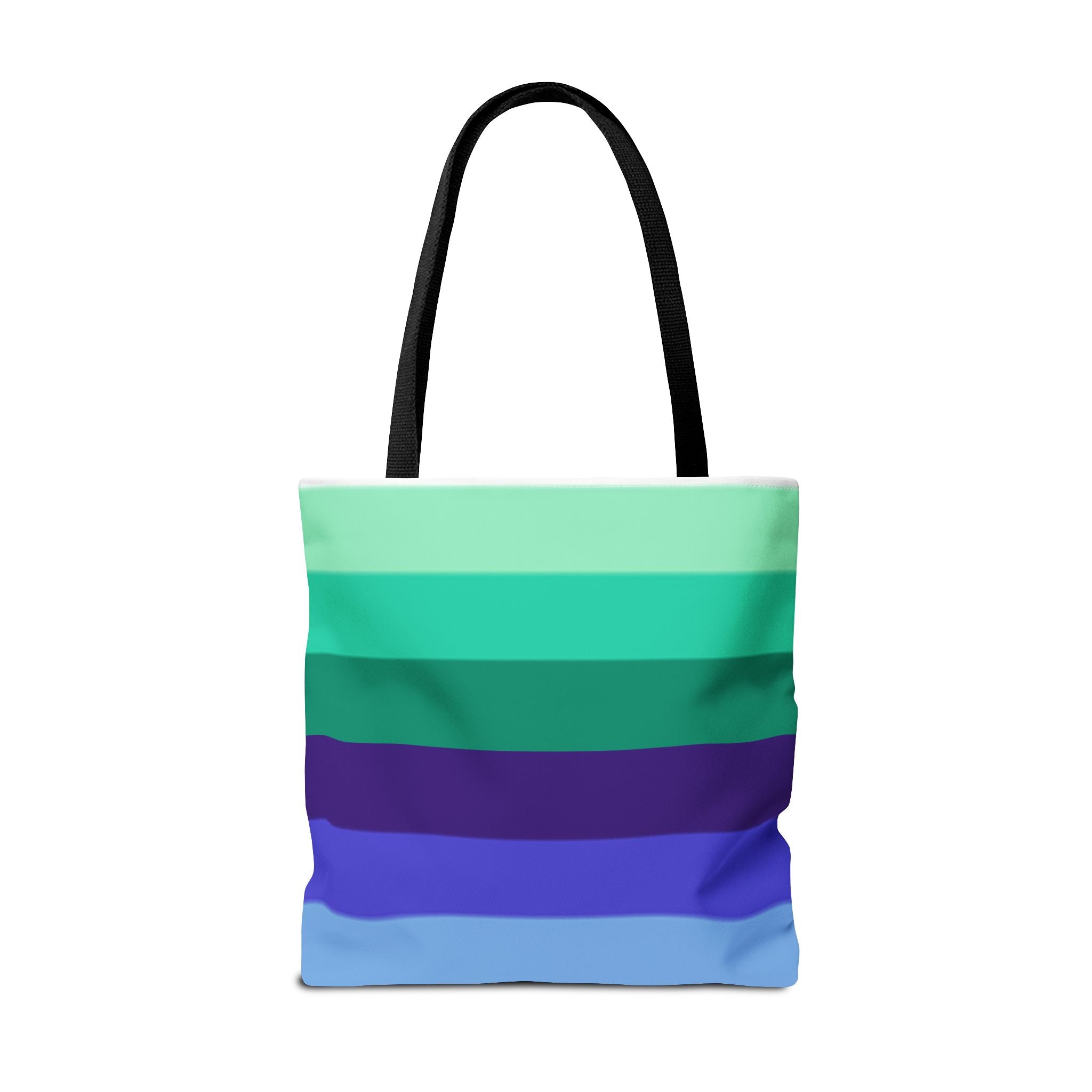 Gay Pride Flag Tote Bag – Durable Polyester, Multiple Sizes & Handle Colors | Inclusive LGBTQIA+ Accessory | Voce Lindx