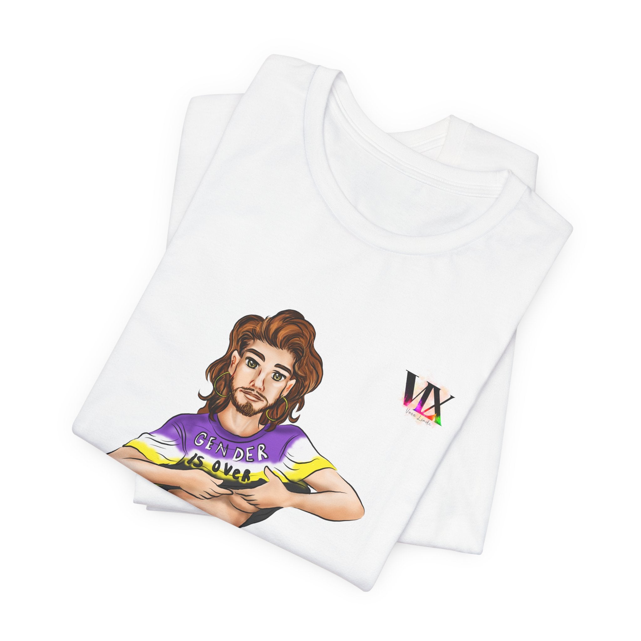VOCE LINDX Classic Fit Cotton T‑Shirt – 100 % Airlume Combed & Ring‑Spun Cotton – Lightweight, Breathable Tee