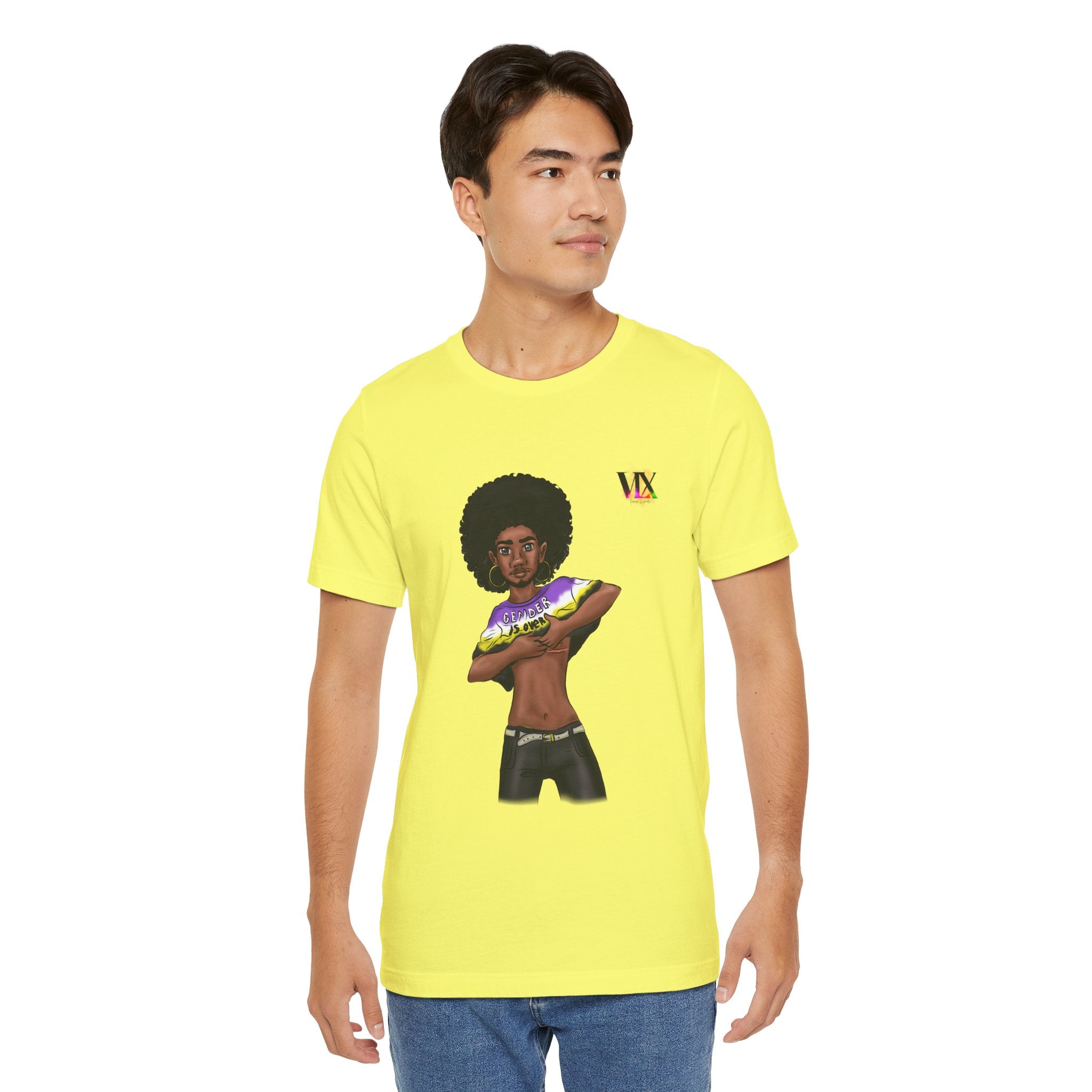 VOCE LINDX Classic Fit T‑Shirt – 100 % Airlume Cotton, Lightweight & Breathable Tee