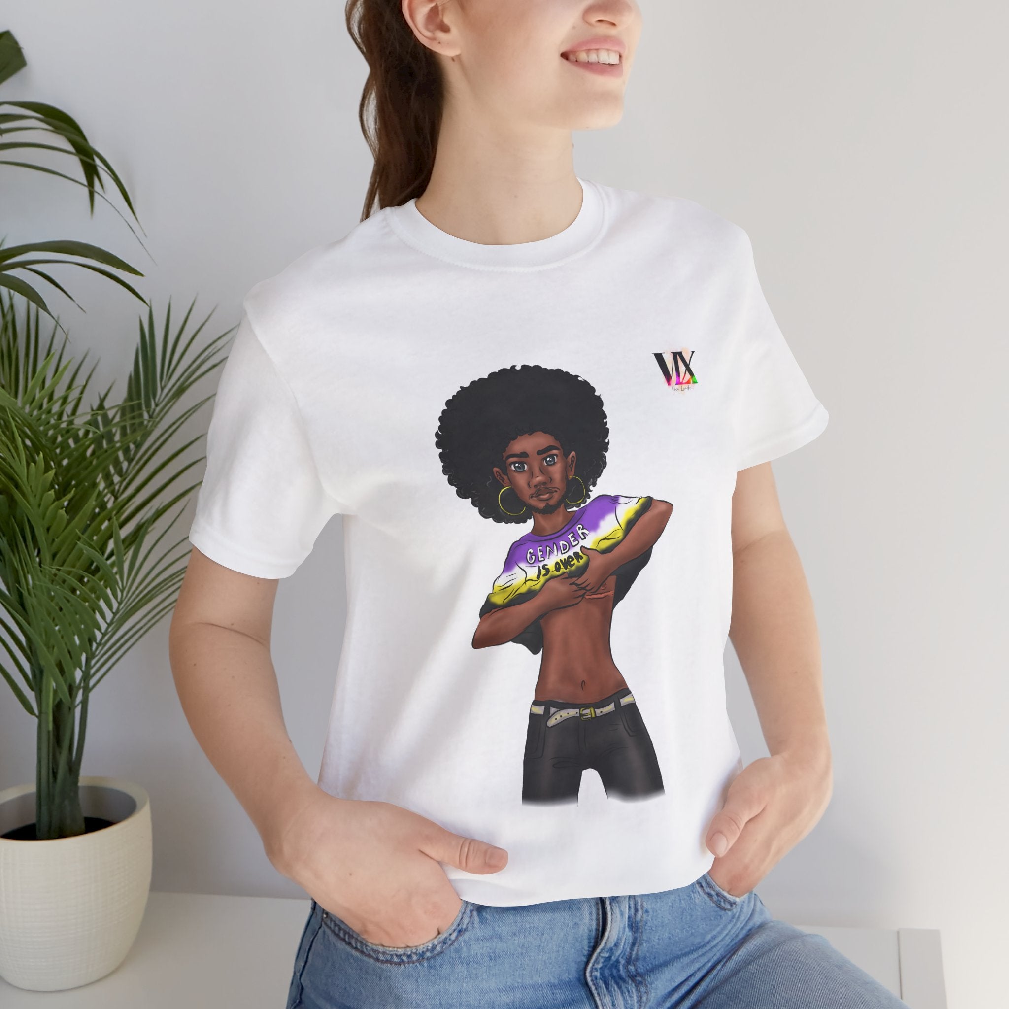 VOCE LINDX Classic Fit T‑Shirt – 100 % Airlume Cotton, Lightweight & Breathable Tee
