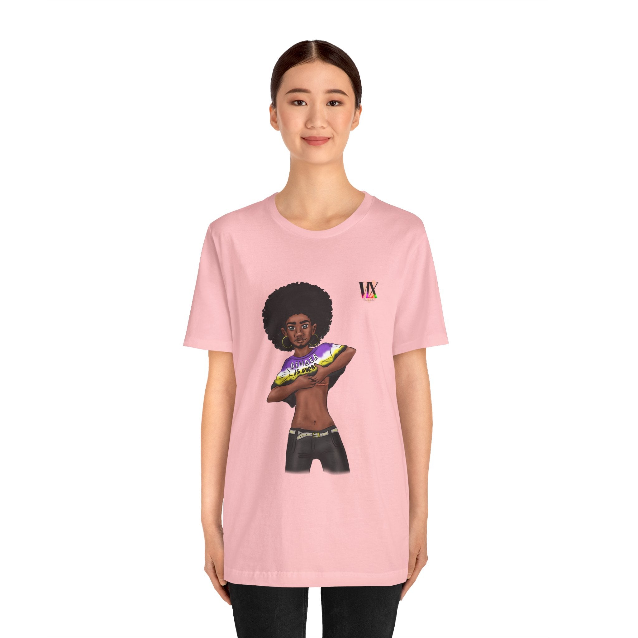 VOCE LINDX Classic Fit T‑Shirt – 100 % Airlume Cotton, Lightweight & Breathable Tee