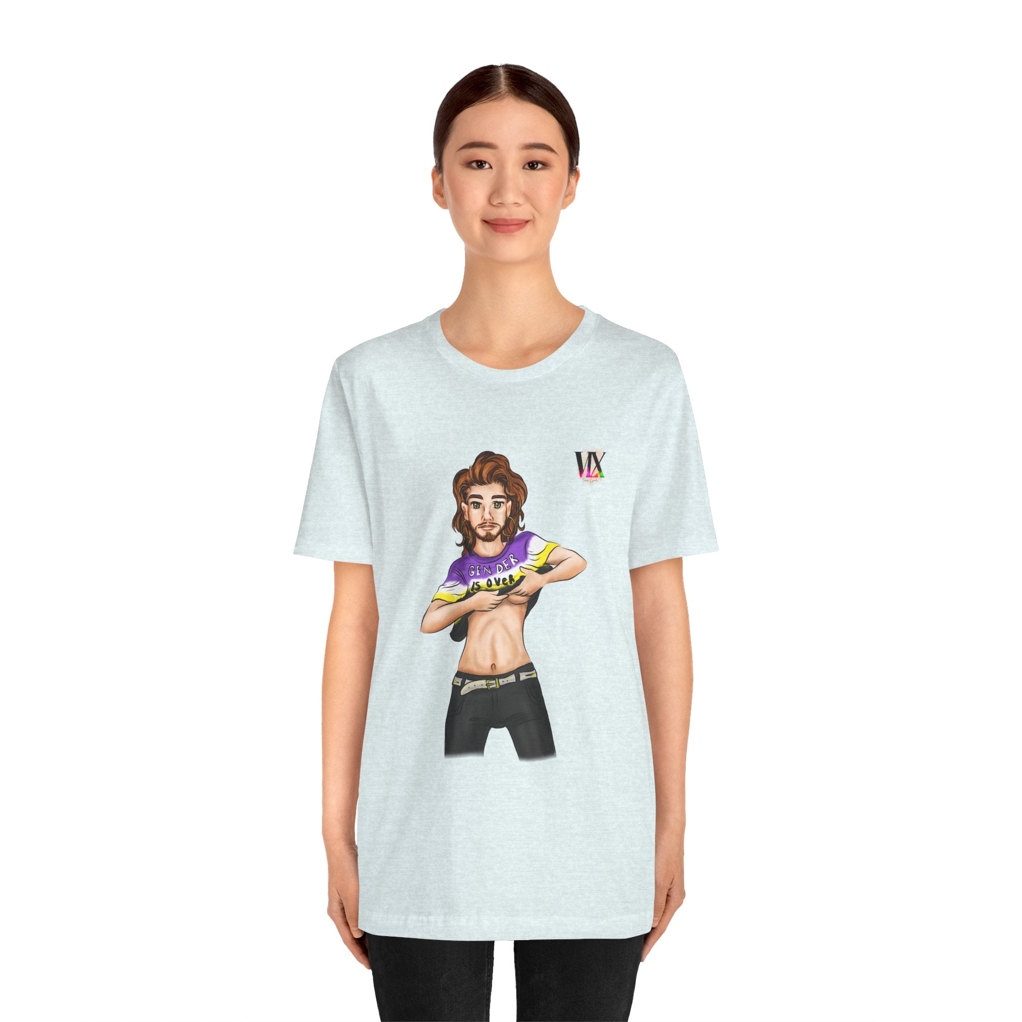 VOCE LINDX Classic Fit Cotton T‑Shirt – 100 % Airlume Combed & Ring‑Spun Cotton – Lightweight, Breathable Tee