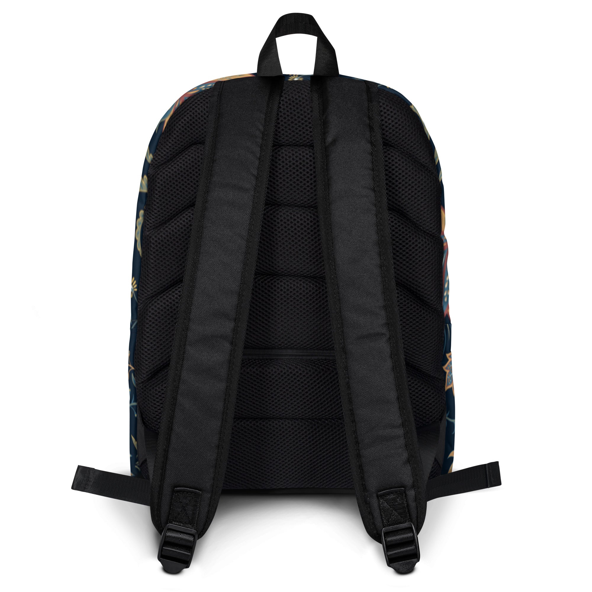 Floral Print Backpack – Water-Resistant 15L Rucksack with Laptop Pocket | All-Gender Everyday Bag