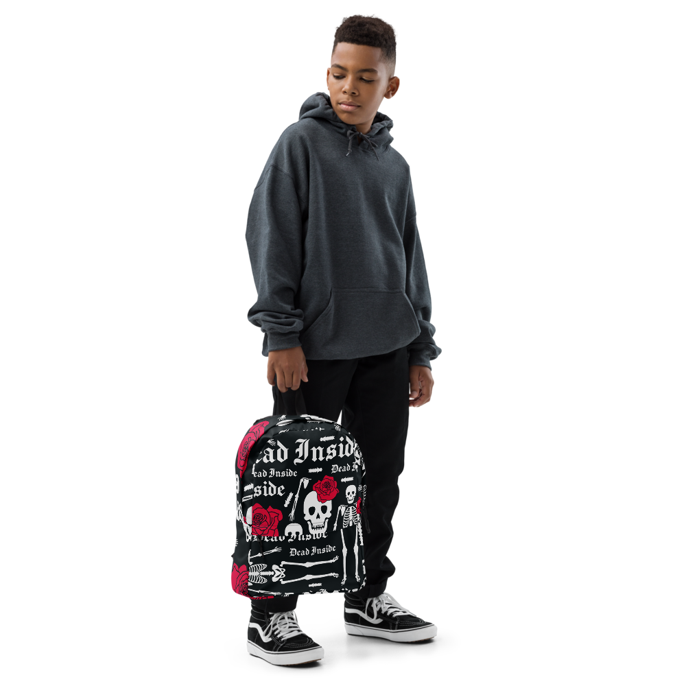 Dead Inside Backpack – Exclusive Print, Vegan & Eco-Friendly, Water-Resistant | Voce Lindx
