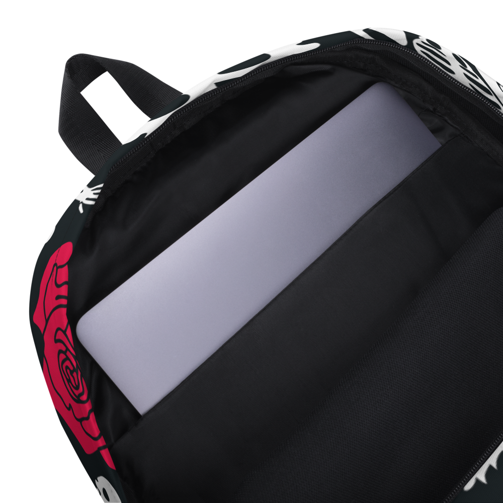 Dead Inside Backpack – Exclusive Print, Vegan & Eco-Friendly, Water-Resistant | Voce Lindx