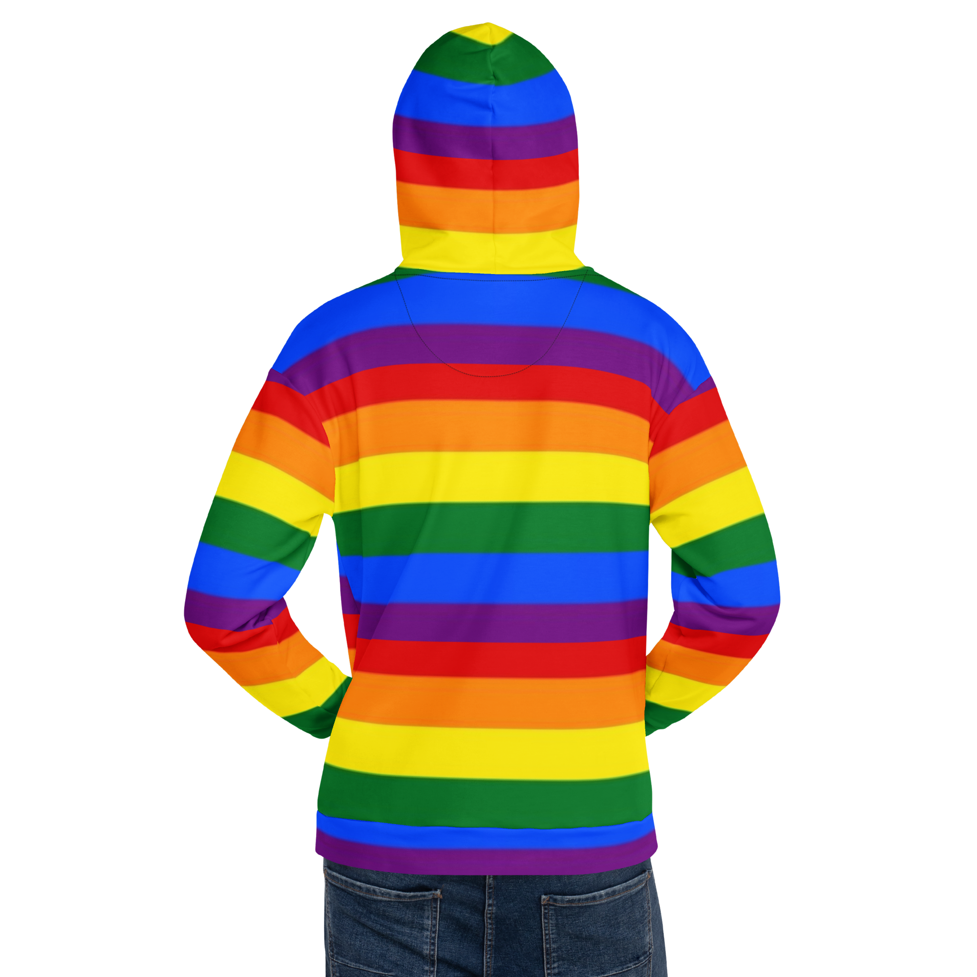 LGBTQ+ Rainbow Pride Flag Hoodie – Colourful, Inclusive & Comfortable Statement Wear
