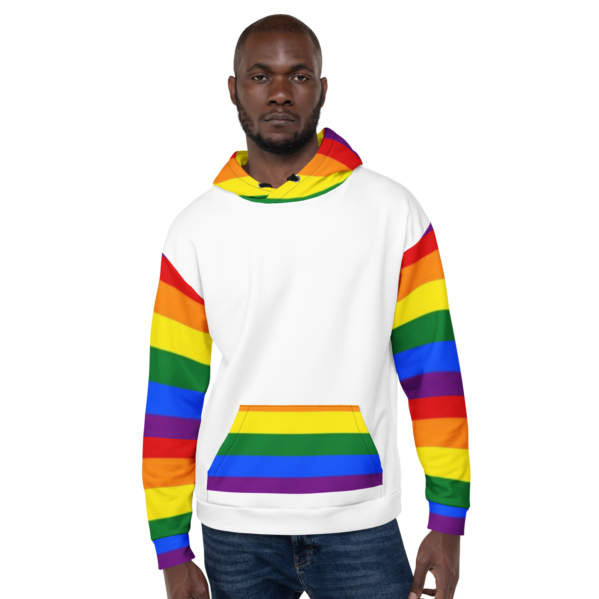 LGBTQ+ Rainbow Pride Hoodie – Bold, Inclusive & Empowering Statement