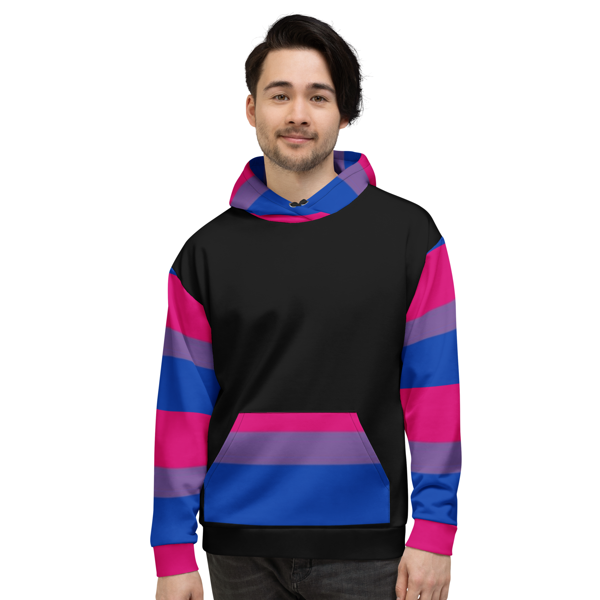 Bisexual Pride Flag Hoodie – Comfortable, Bold & Inclusive Expression