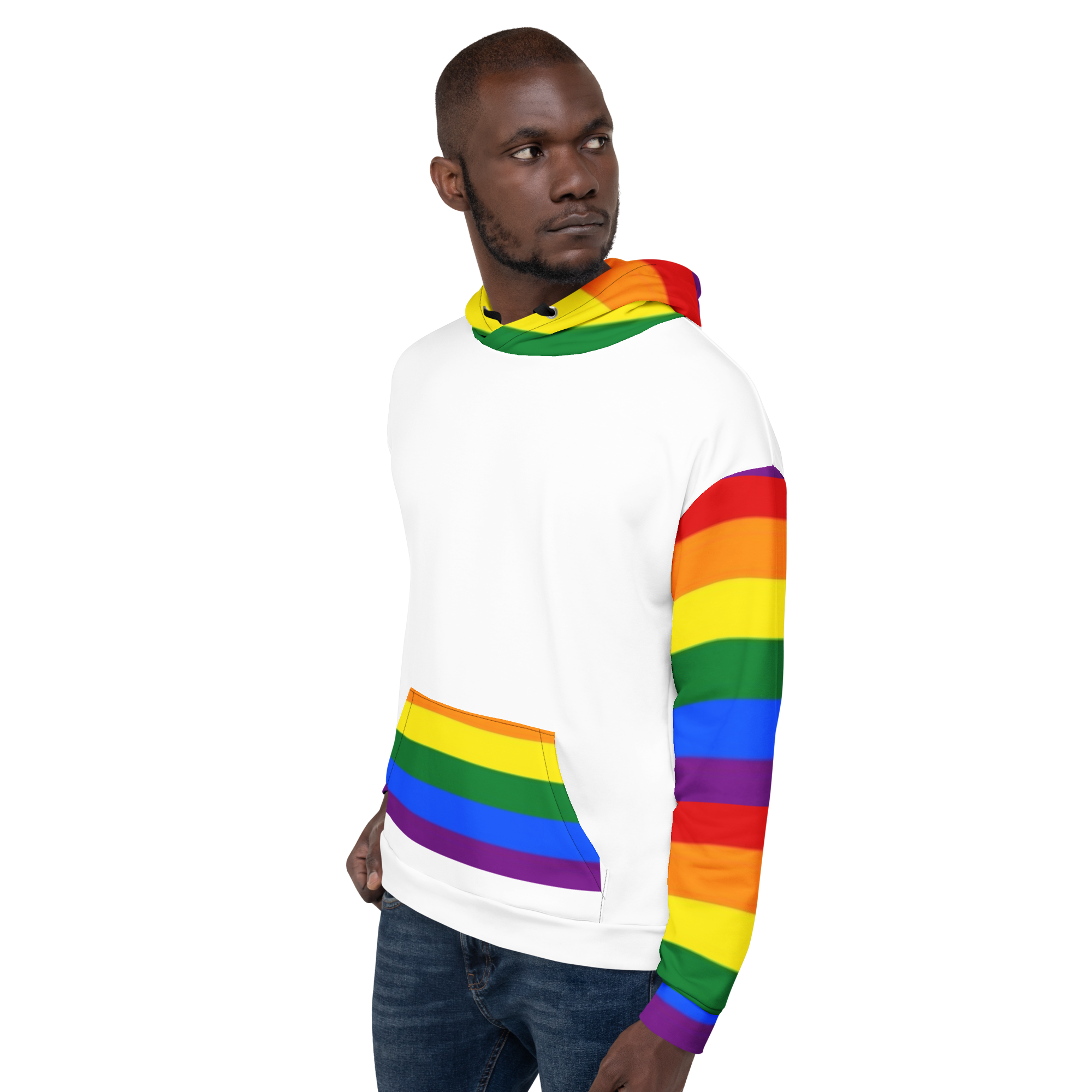 LGBTQ+ Rainbow Pride Hoodie – Bold, Inclusive & Empowering Statement