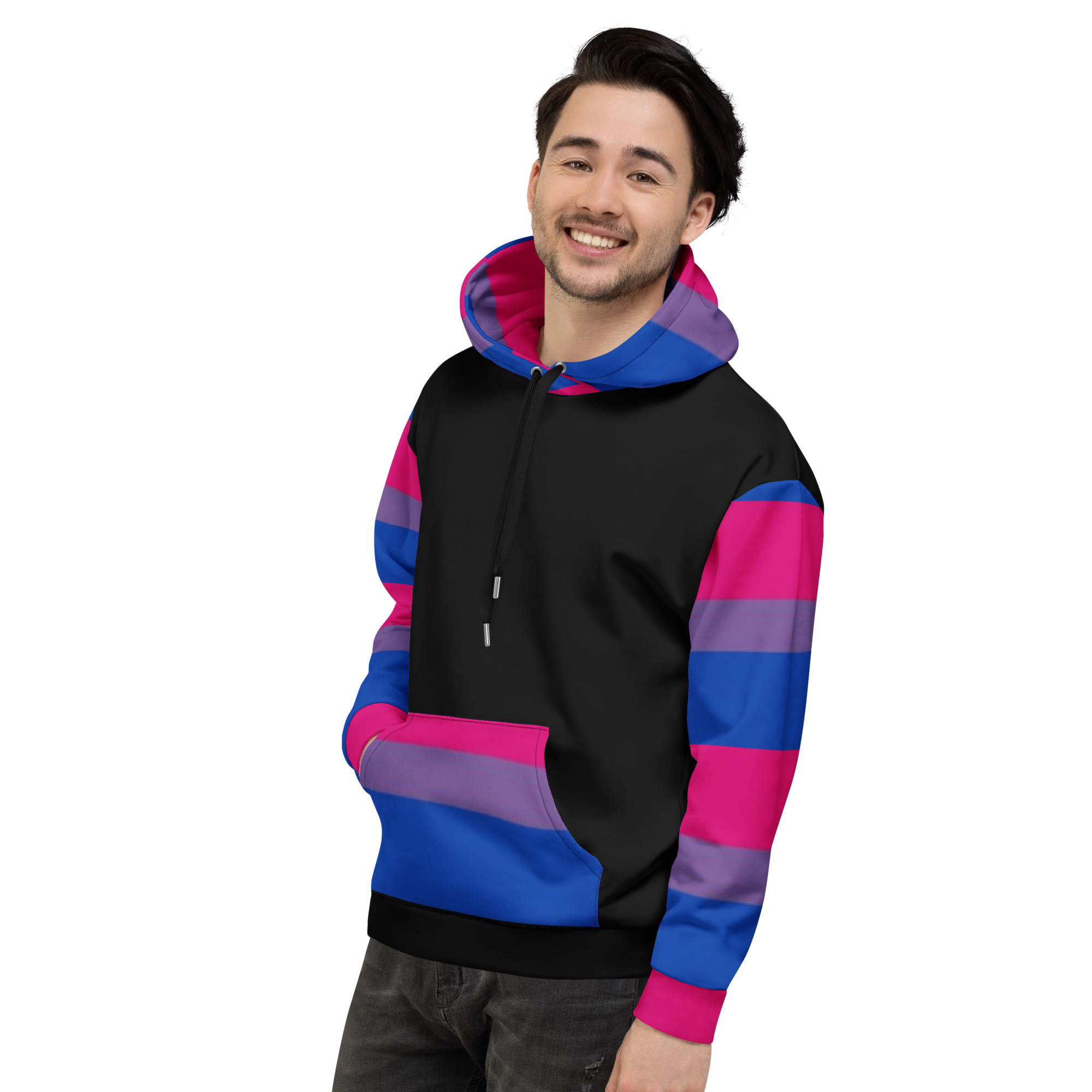 Bisexual Pride Flag Hoodie – Comfortable, Bold & Inclusive Expression
