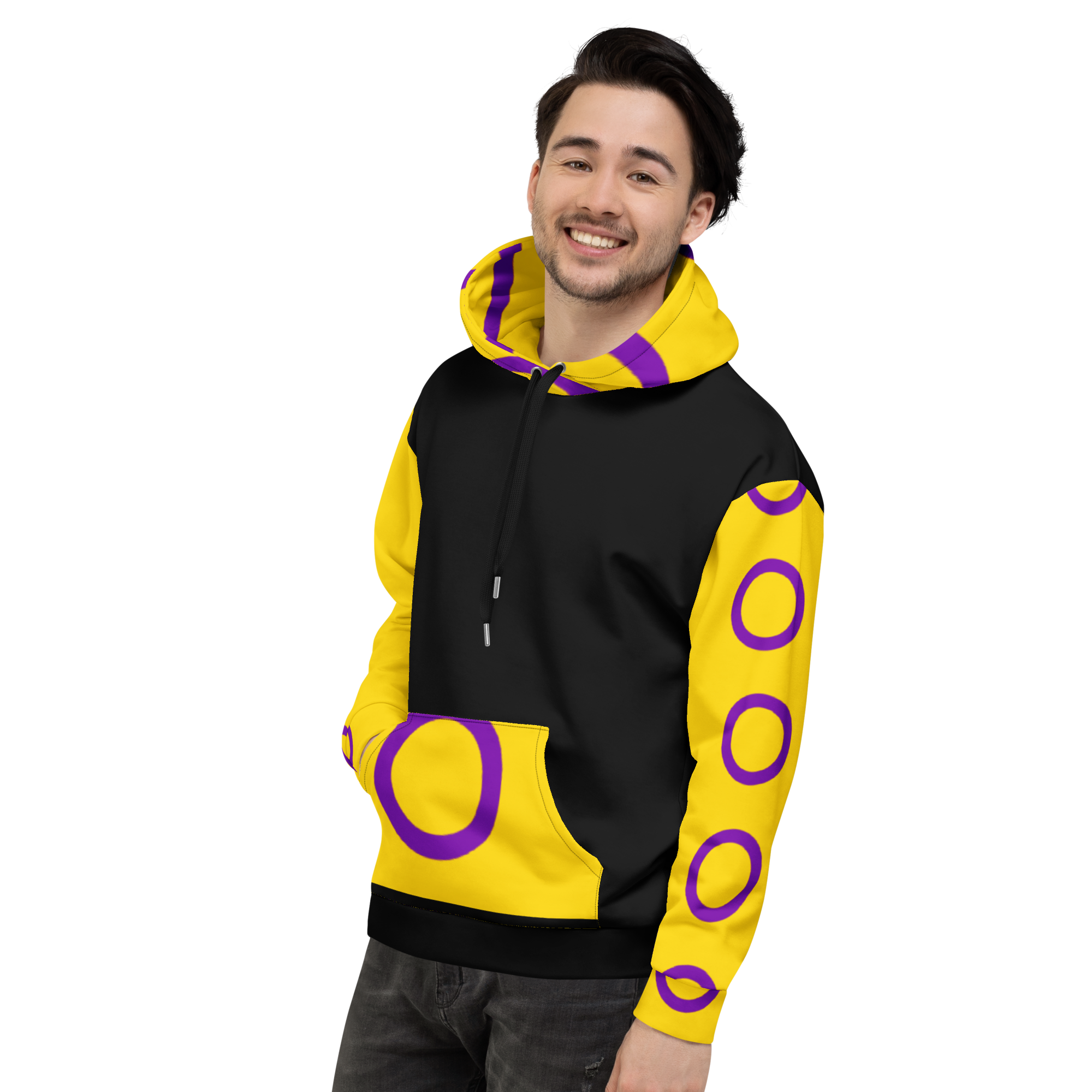 Intersex Pride Flag Hoodie – Bold, Inclusive & Comfortable