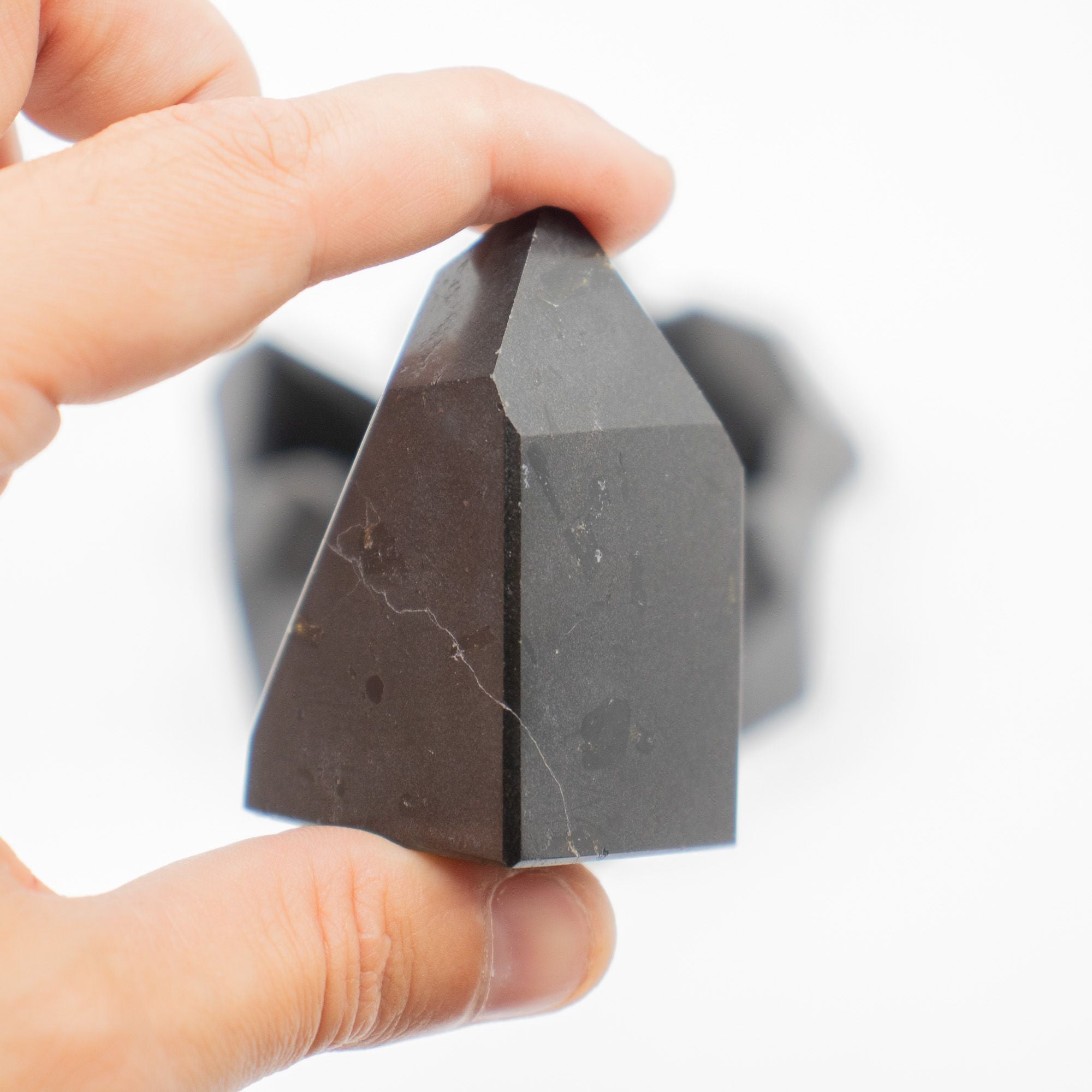 Tourmaline Polished Crystal Points, Bulk Set of ~8 (0.5kg)