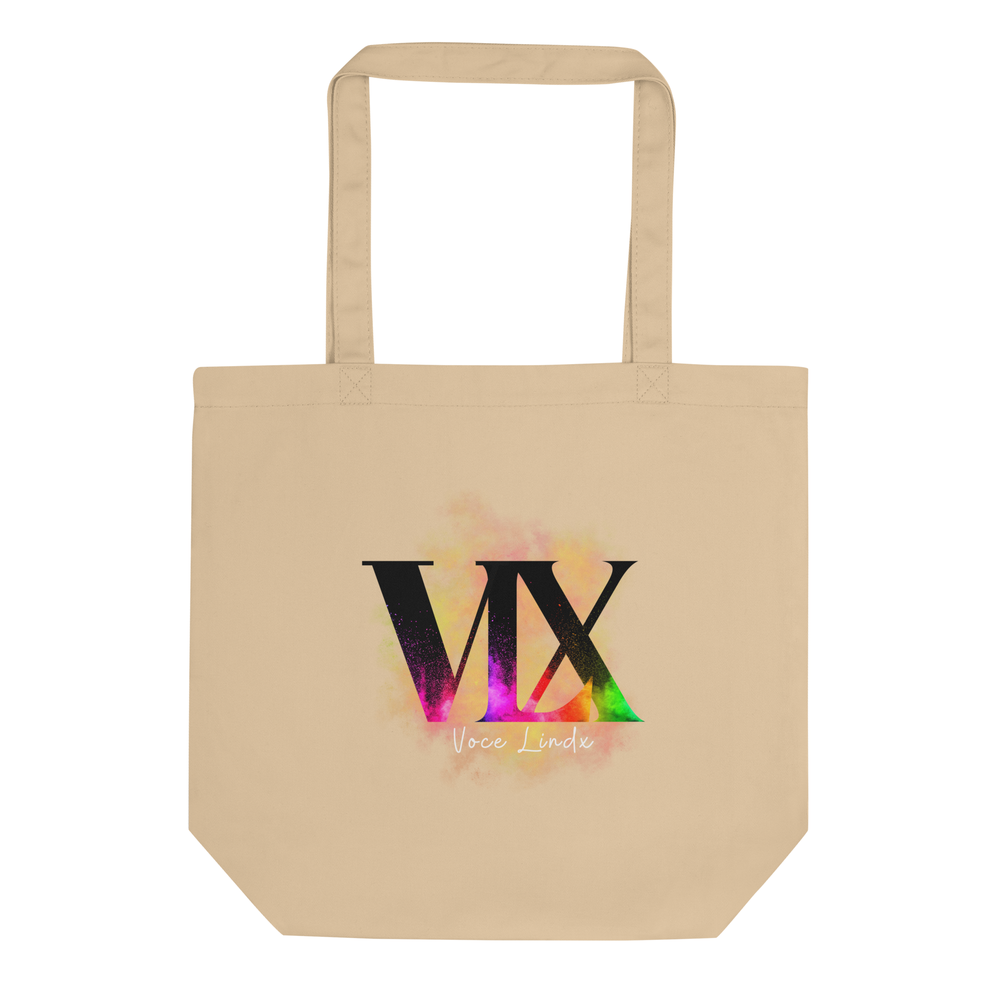 Eco Tote Bag – “Call Me They/Them” Pronoun Print | Organic Cotton Reusable Bag | Voce Lindx