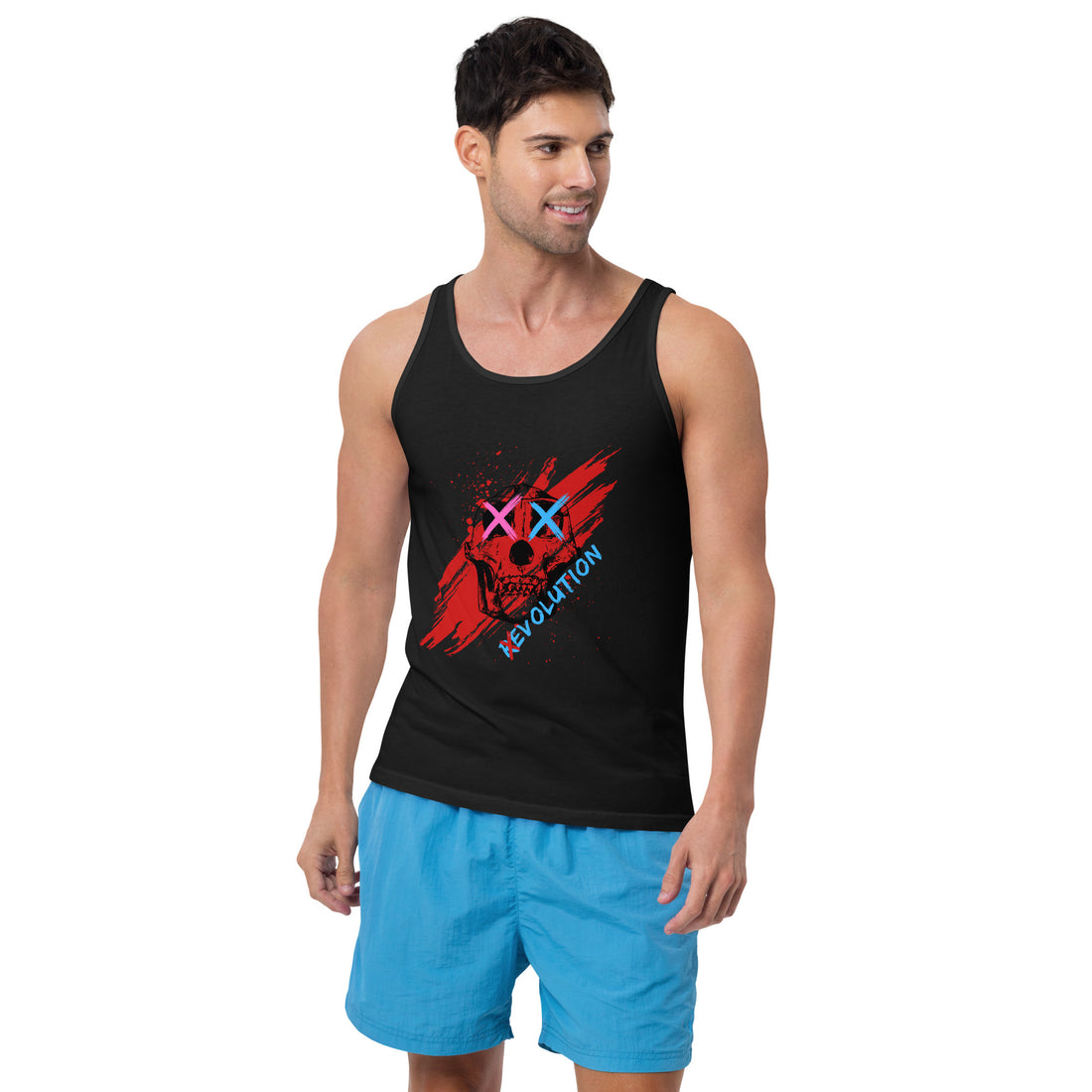 VOCE LINDX Classic Cotton Tank Top – 100 % Combed & Ring‑Spun Cotton – Soft Staple Vest