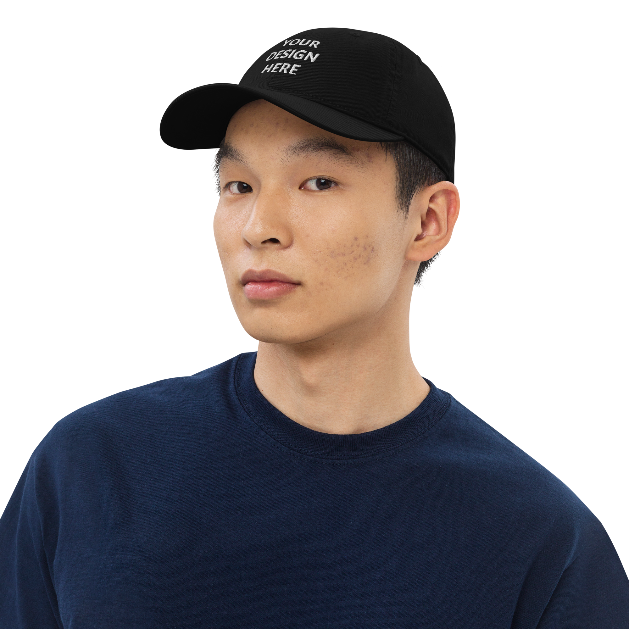 VOCE LINDX Organic Hat – Custom Design or Text – 100 % Organic Cotton Cap, Eco‑Friendly & Personalised