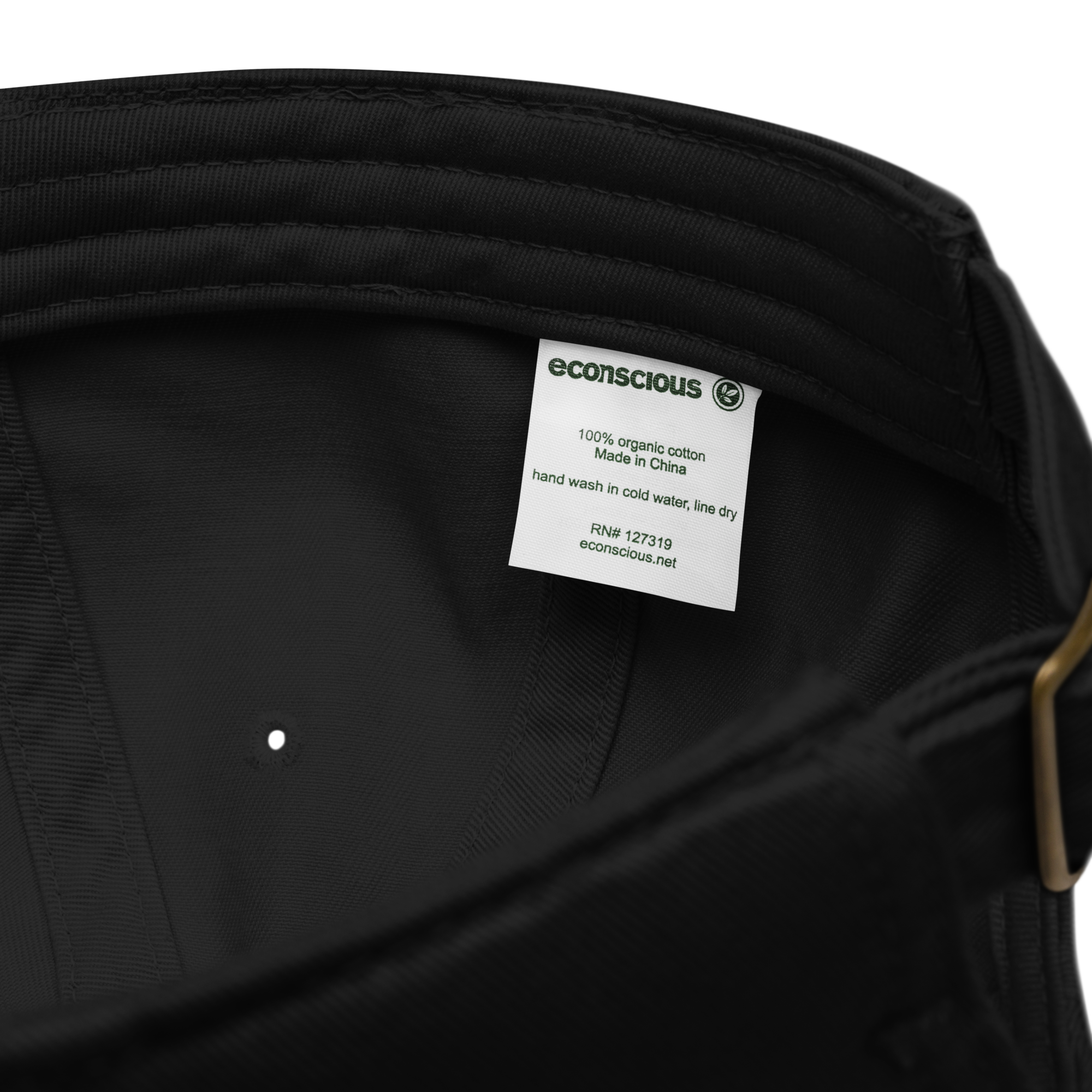 VOCE LINDX Organic Hat – Custom Design or Text – 100 % Organic Cotton Cap, Eco‑Friendly & Personalised
