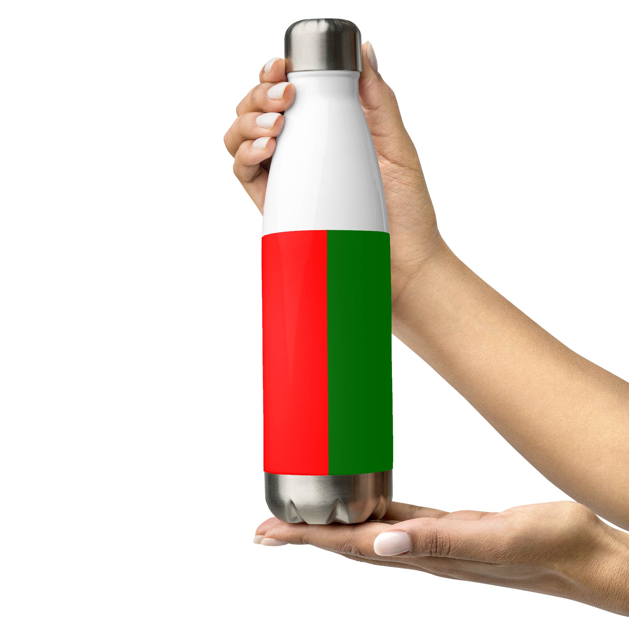 VOCE LINDX Portugal Flag Stainless Steel Water Bottle – 500ml Vacuum-Insulated, Leak-Proof, BPA-Free Flask