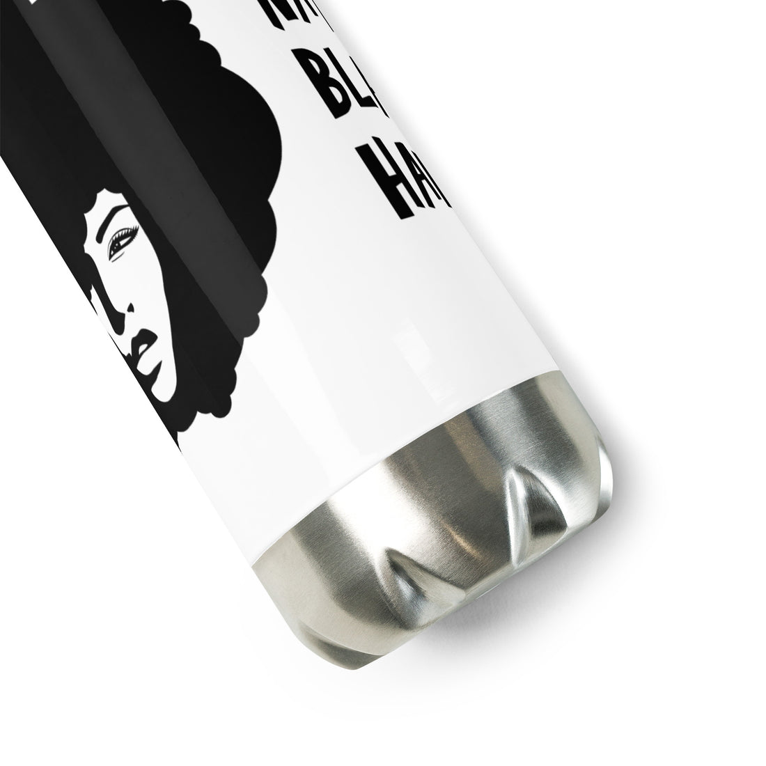 Natural Black Hair Water Bottle – photo 2