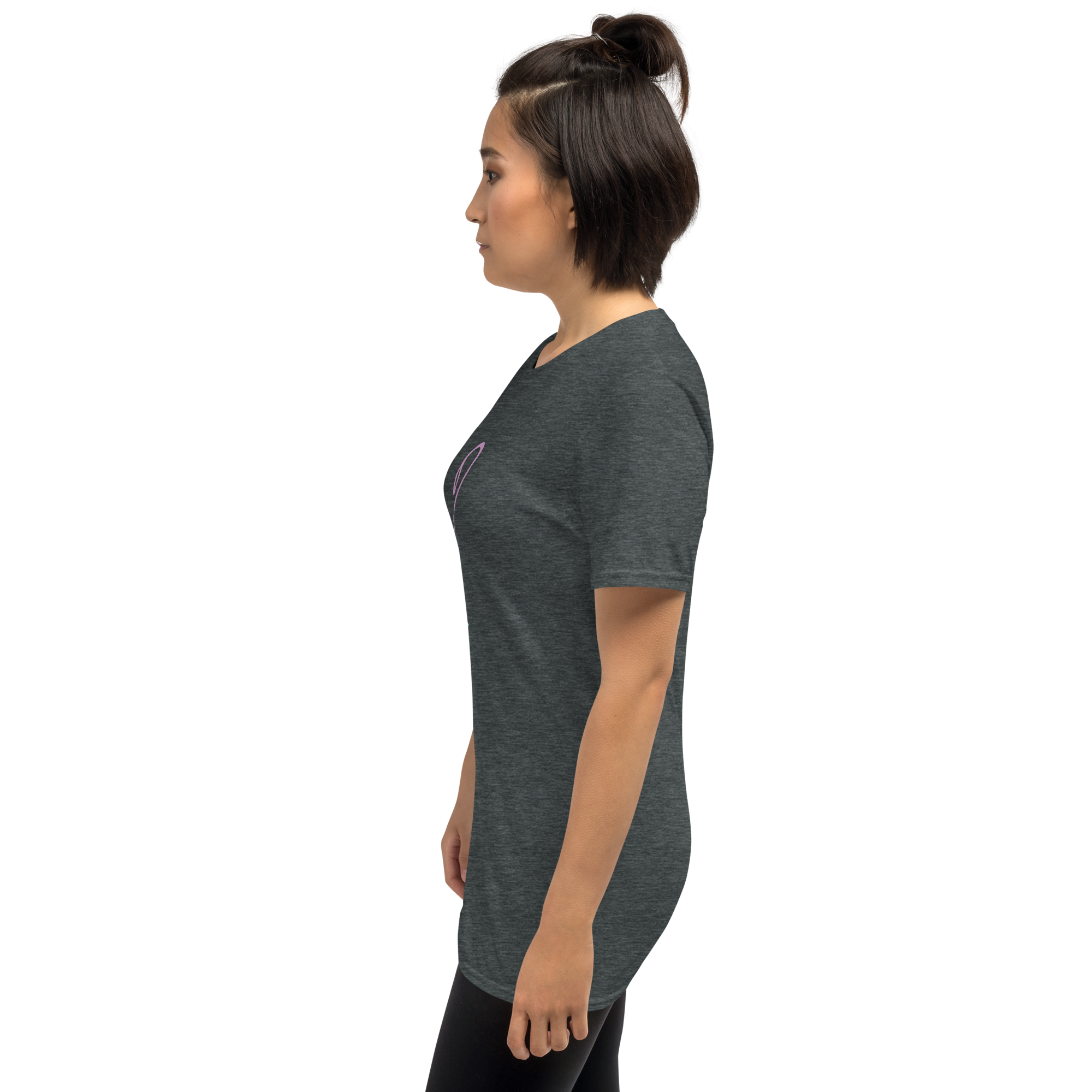 VOCE LINDX “They/Them” Short Sleeve T‑Shirt – 100 % Cotton Jersey, Pronoun-Statement Tee
