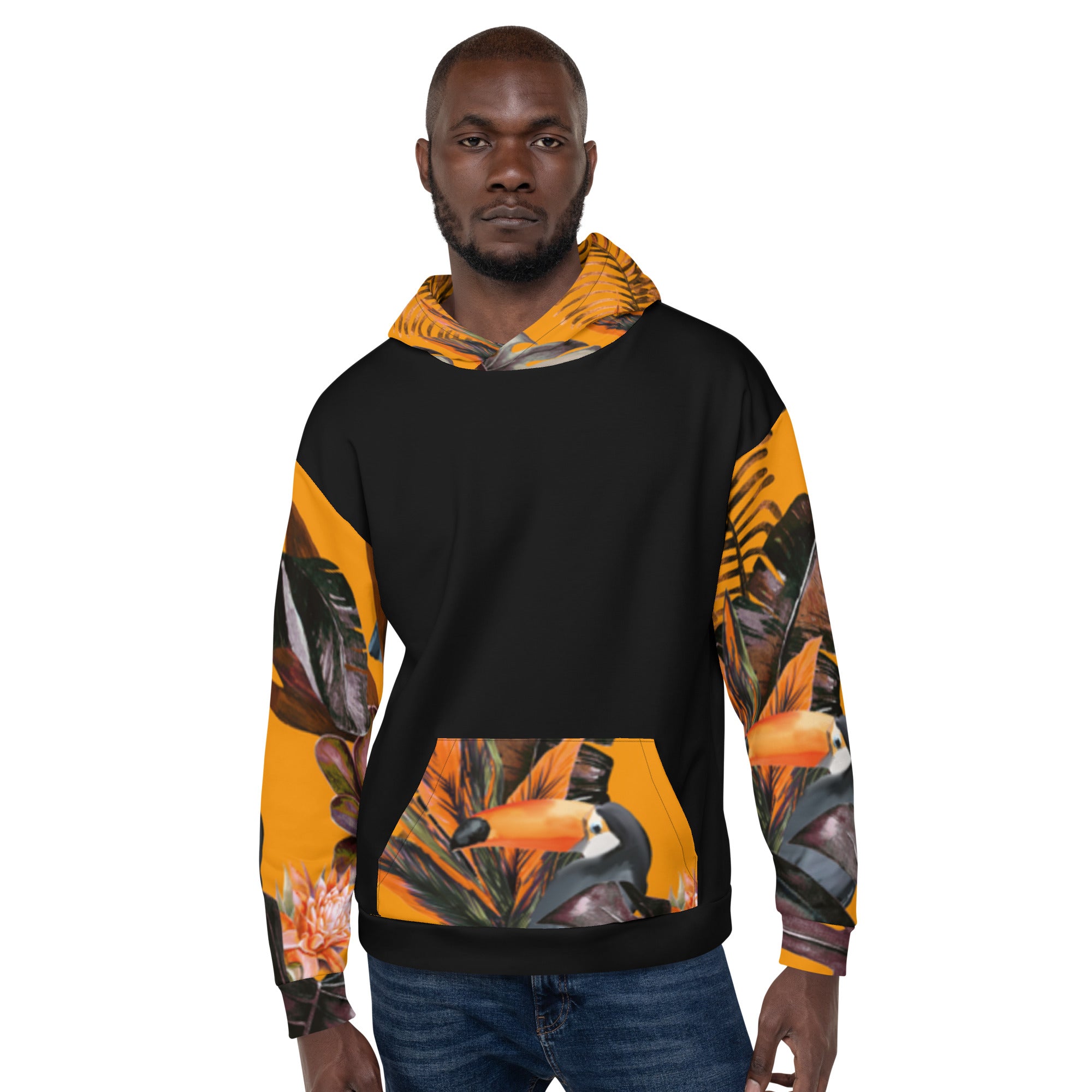 Toucan Hoodie – Vibrant Jungle-Inspired Print | Comfortable & Unique