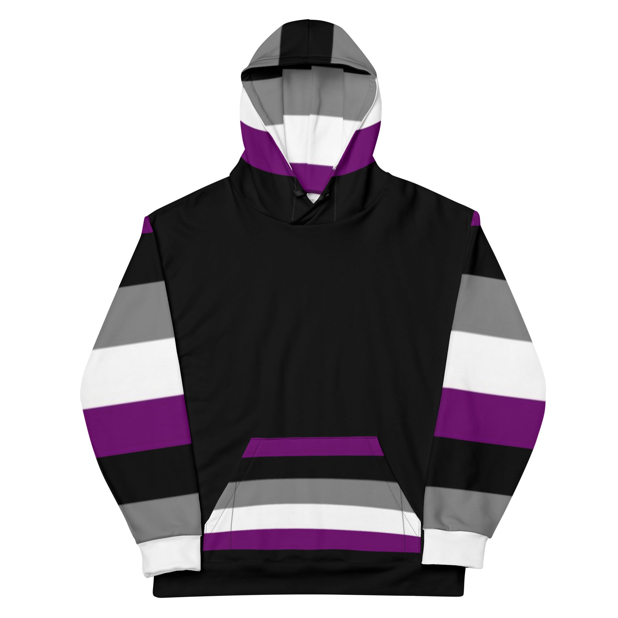 Asexual Pride Flag Hoodie – Comfortable, Empowering & Authentic Style