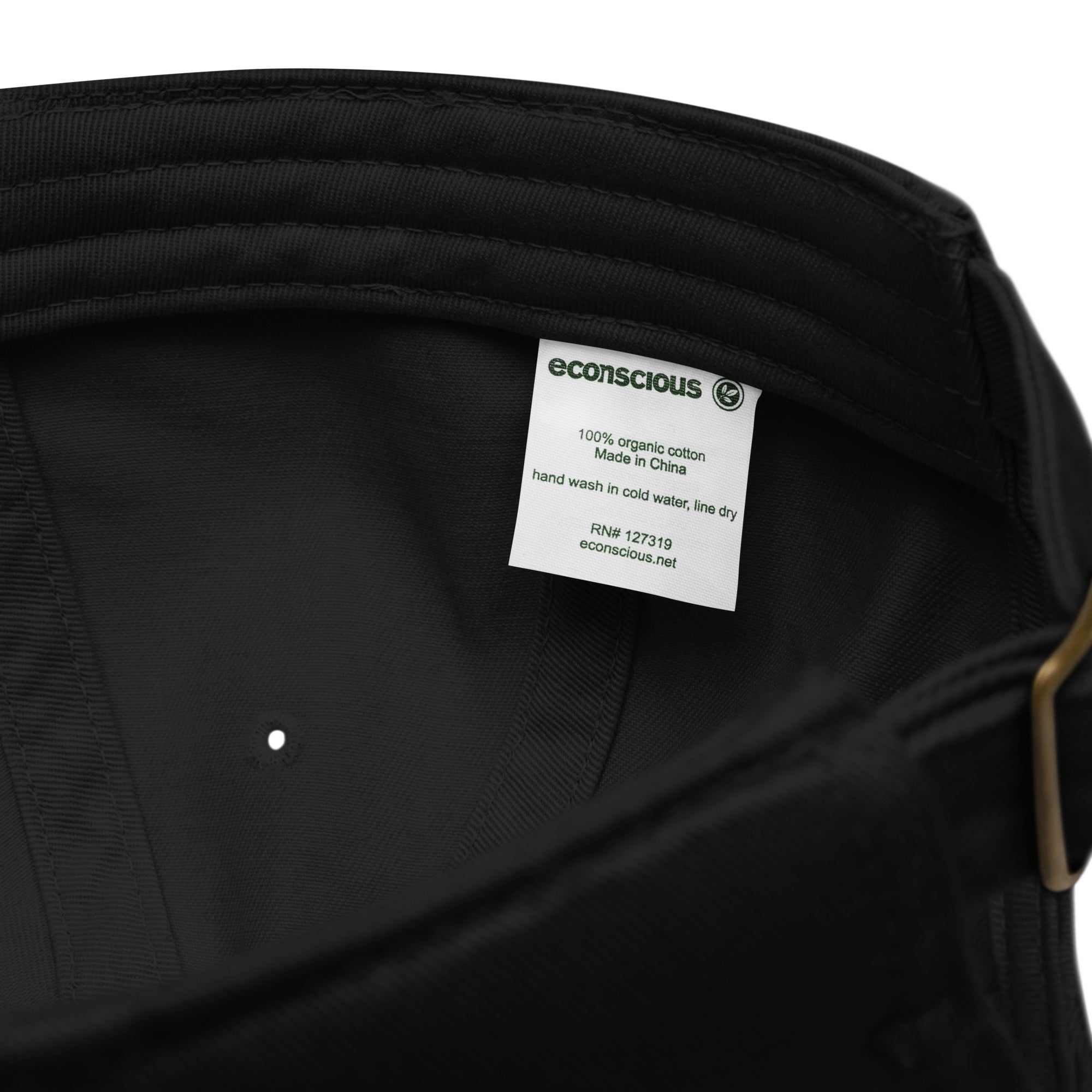 VOCE LINDX Organic Hat – Custom Design or Text – 100 % Organic Cotton Cap, Eco‑Friendly & Personalised