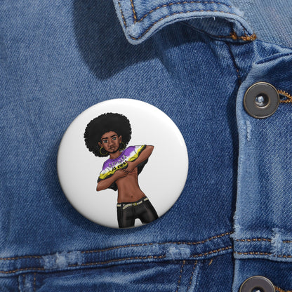 El género ha terminado con los botones de pin personalizados 